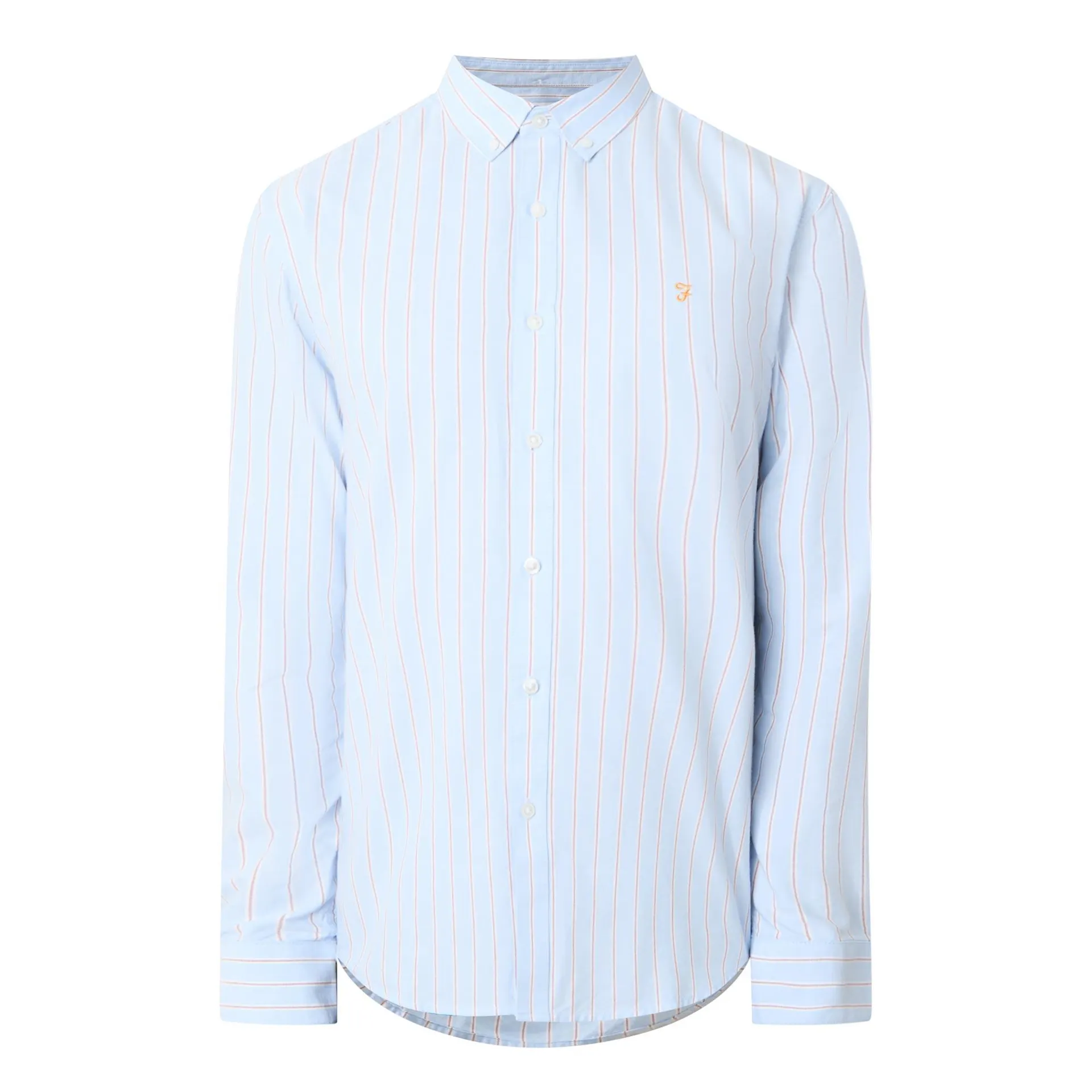 Timoney Logo Striped Shirt