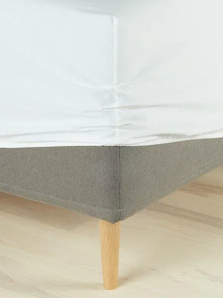 Fitted sheet DAGNY Double white