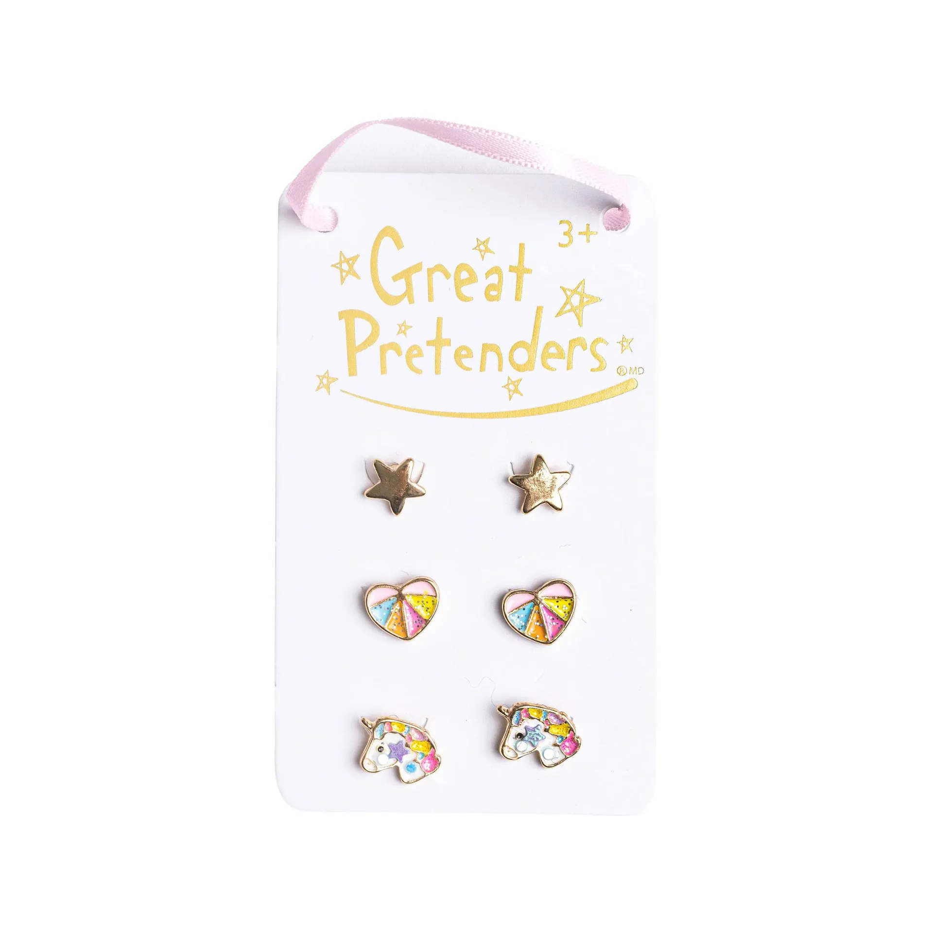 Boutique Cheerful Studded Earrings Set of Three