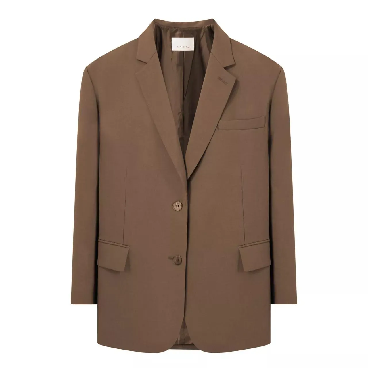 THE FRANKIE SHOP Bea Oversized Single-Breasted Blazer