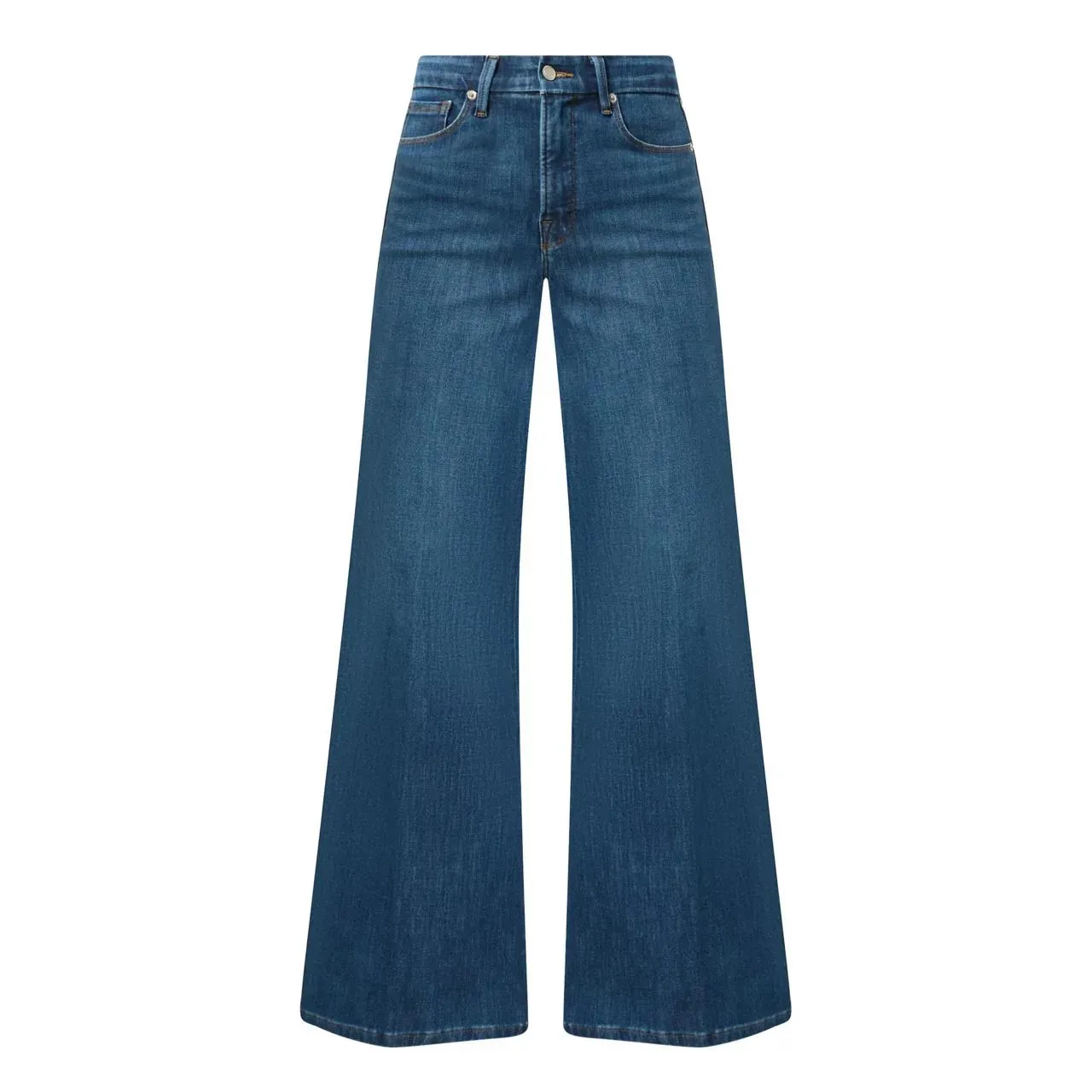 New in GOOD AMERICAN Good Waist Palazzo Wide Leg Jeans €177.00