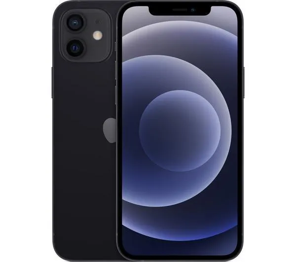 APPLE iPhone 12 - 64 GB, Black