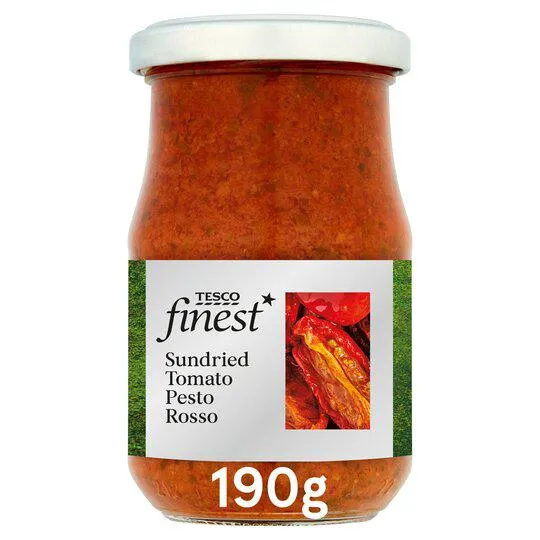 Tesco Finest Sundried Tomato Pesto Rosso 190G