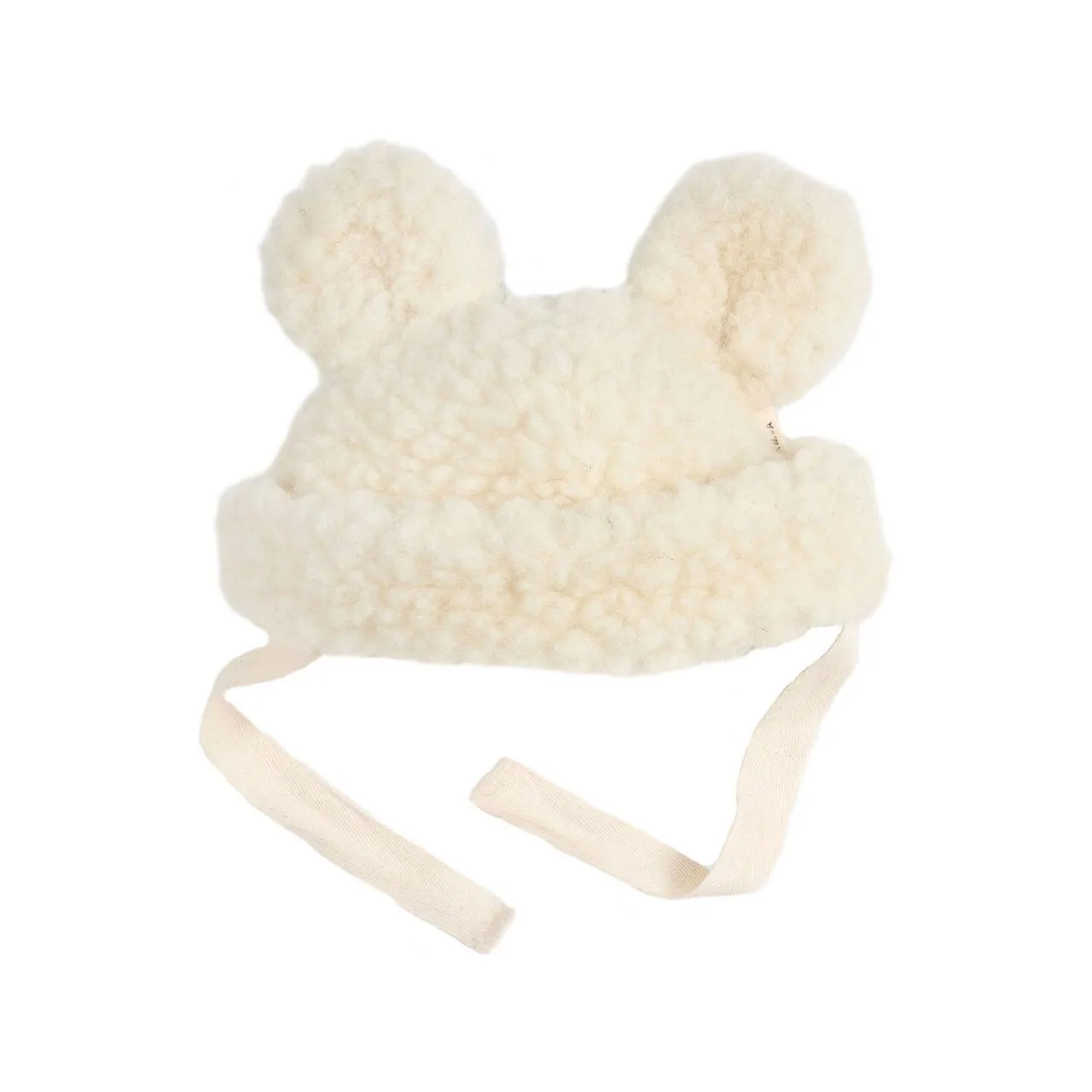 Merino Teddy Hat Milk