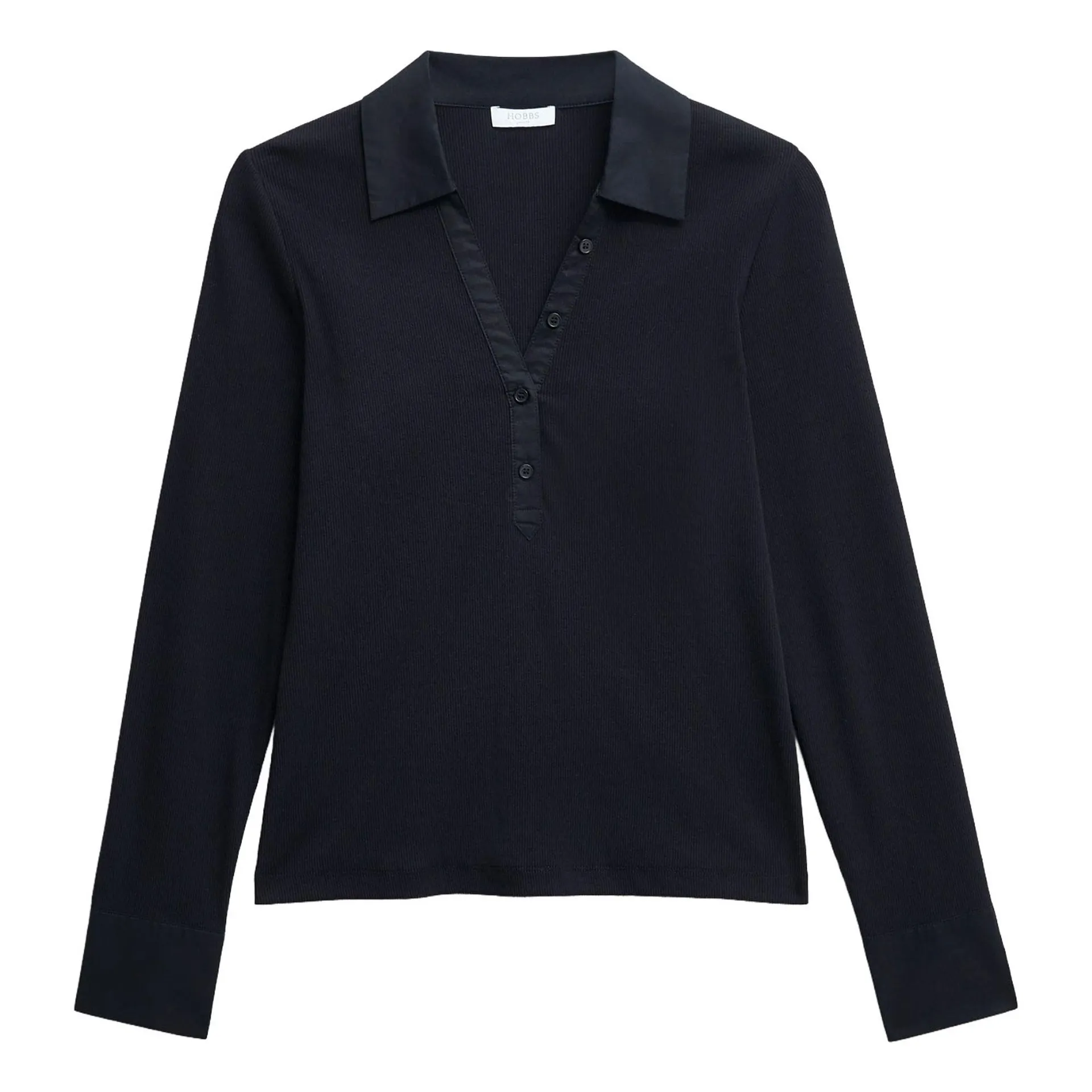 Lennox Ribbed Polo Shirt