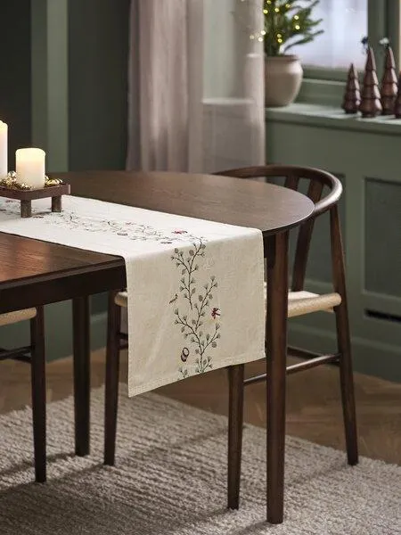 Table runner NELLIKE 40x150 natural
