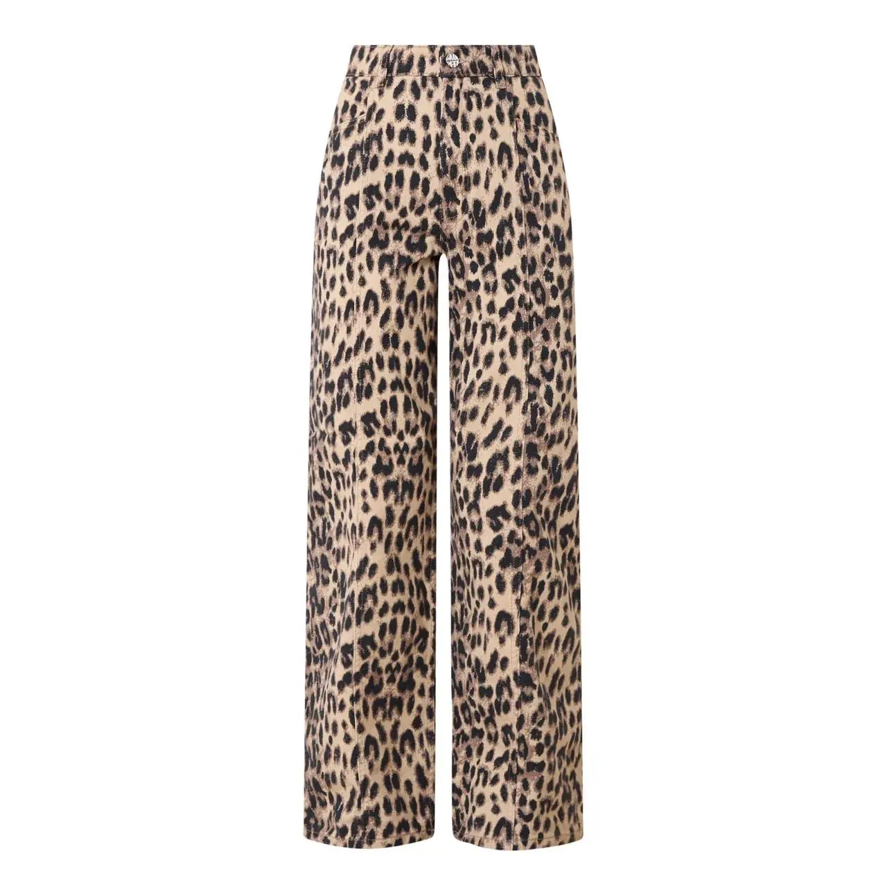 New in BAUM UND PFERDGARTEN Nara High-Rise Leopard Wide Leg Jeans €169.00