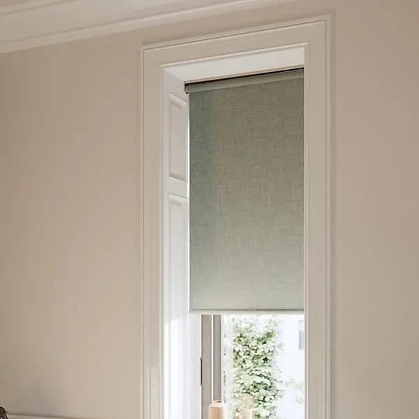 GoodHome Novan Cordless Green tea Blackout Roller Blind (W)60cm (L)180cm