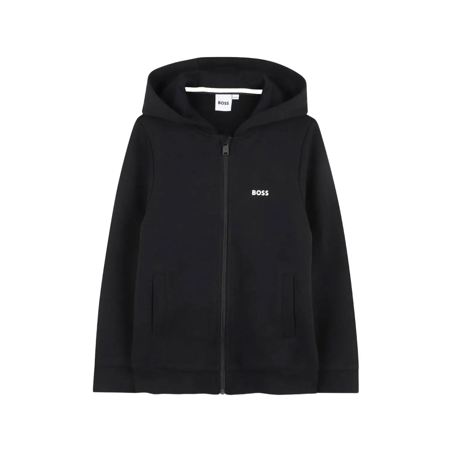 Logo Zip-Up Hooded Sweatshirt