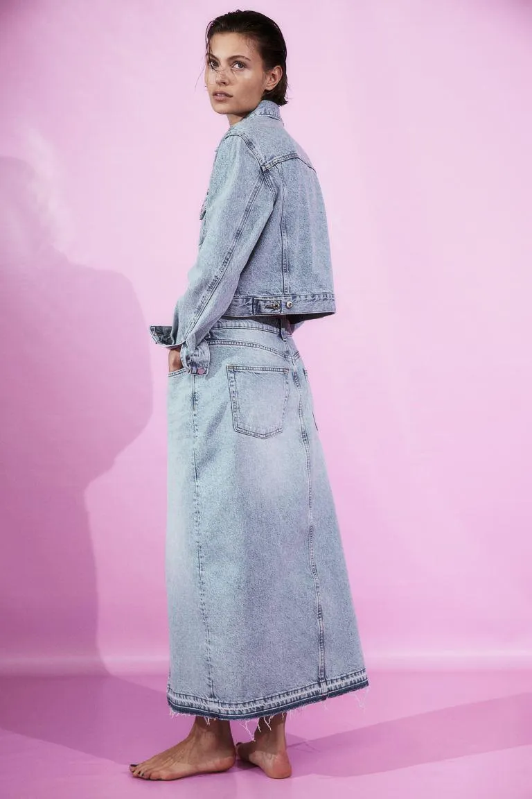 Denim skirt