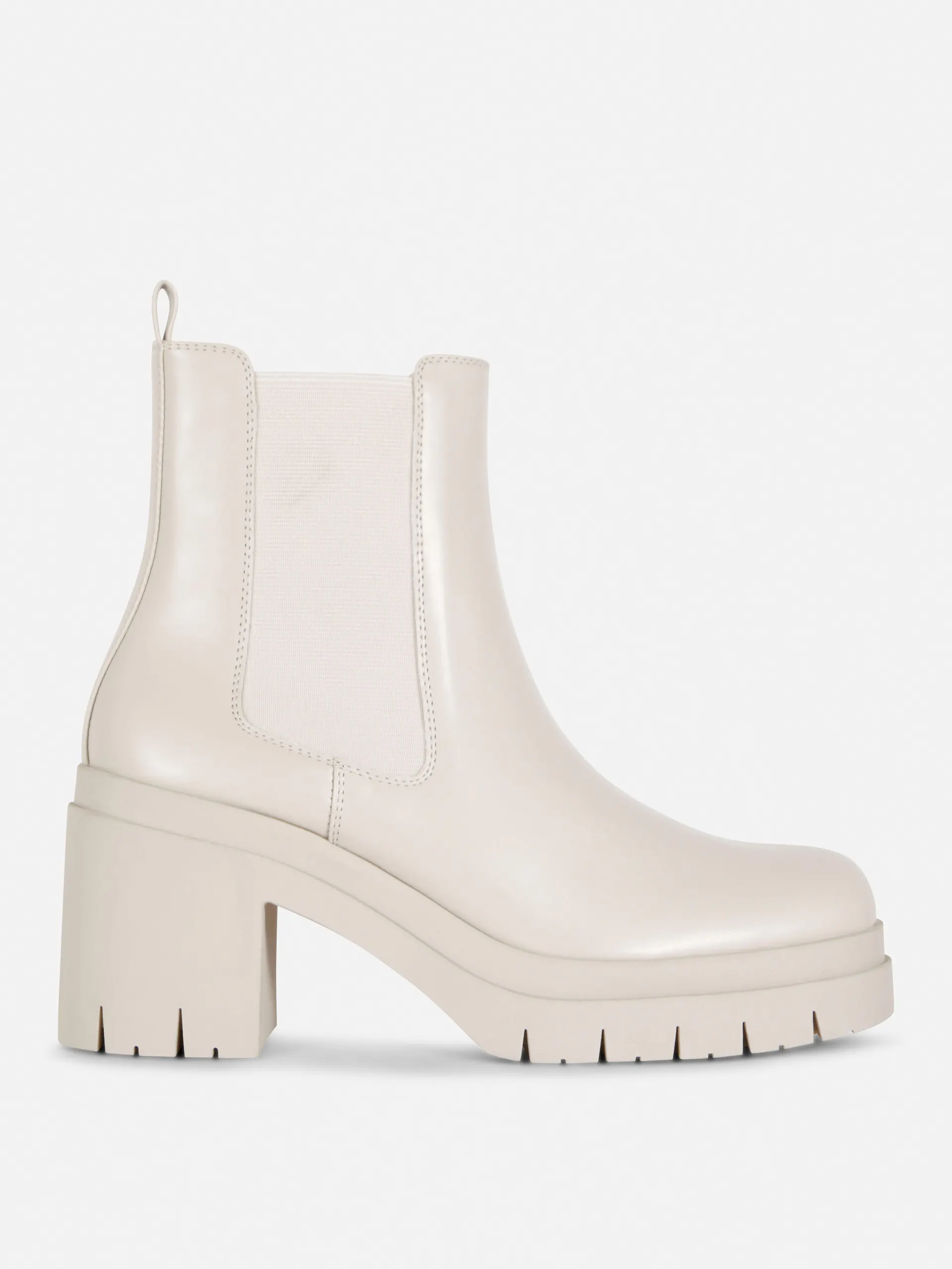 Block Heel Chelsea Boots