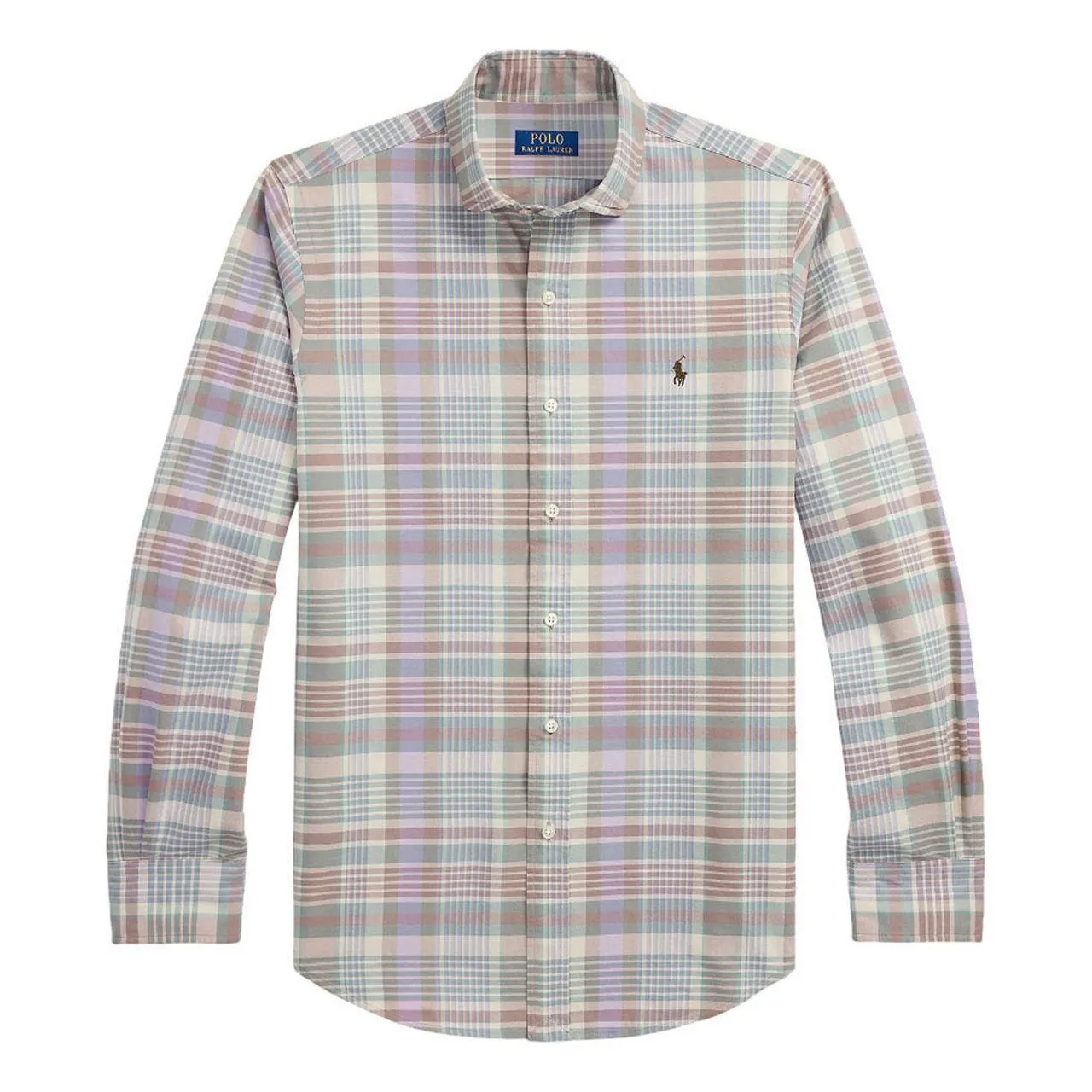 Polo Player Logo Oxford Check Shirt
