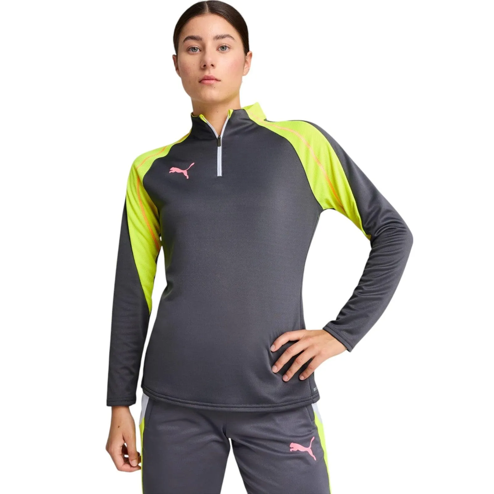 Puma IndividualBlaze Womens Half-Zip Long Sleeved Top