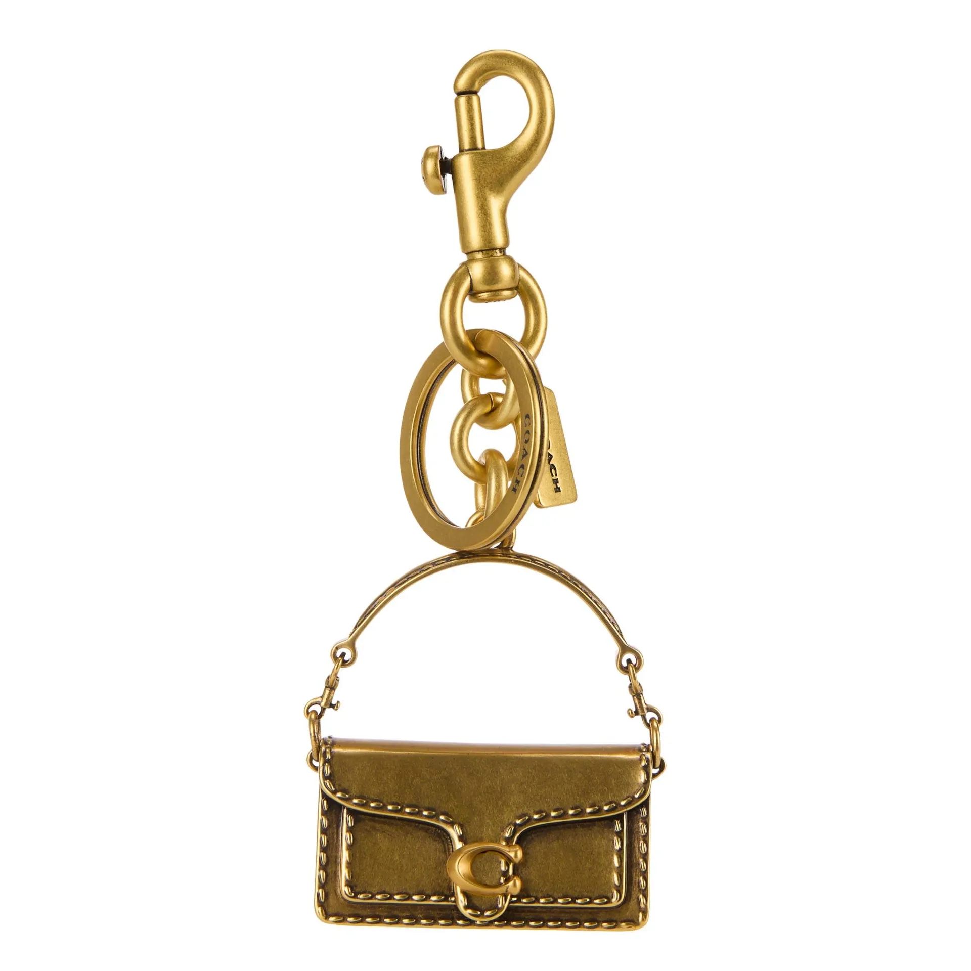 Tabby Bag Metal Bag Charm