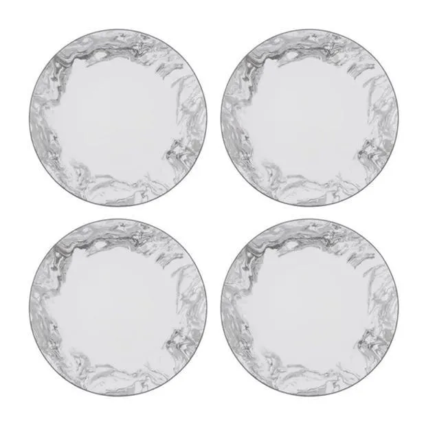 Gunnison Porcelain Dinner Plates - Set of 4