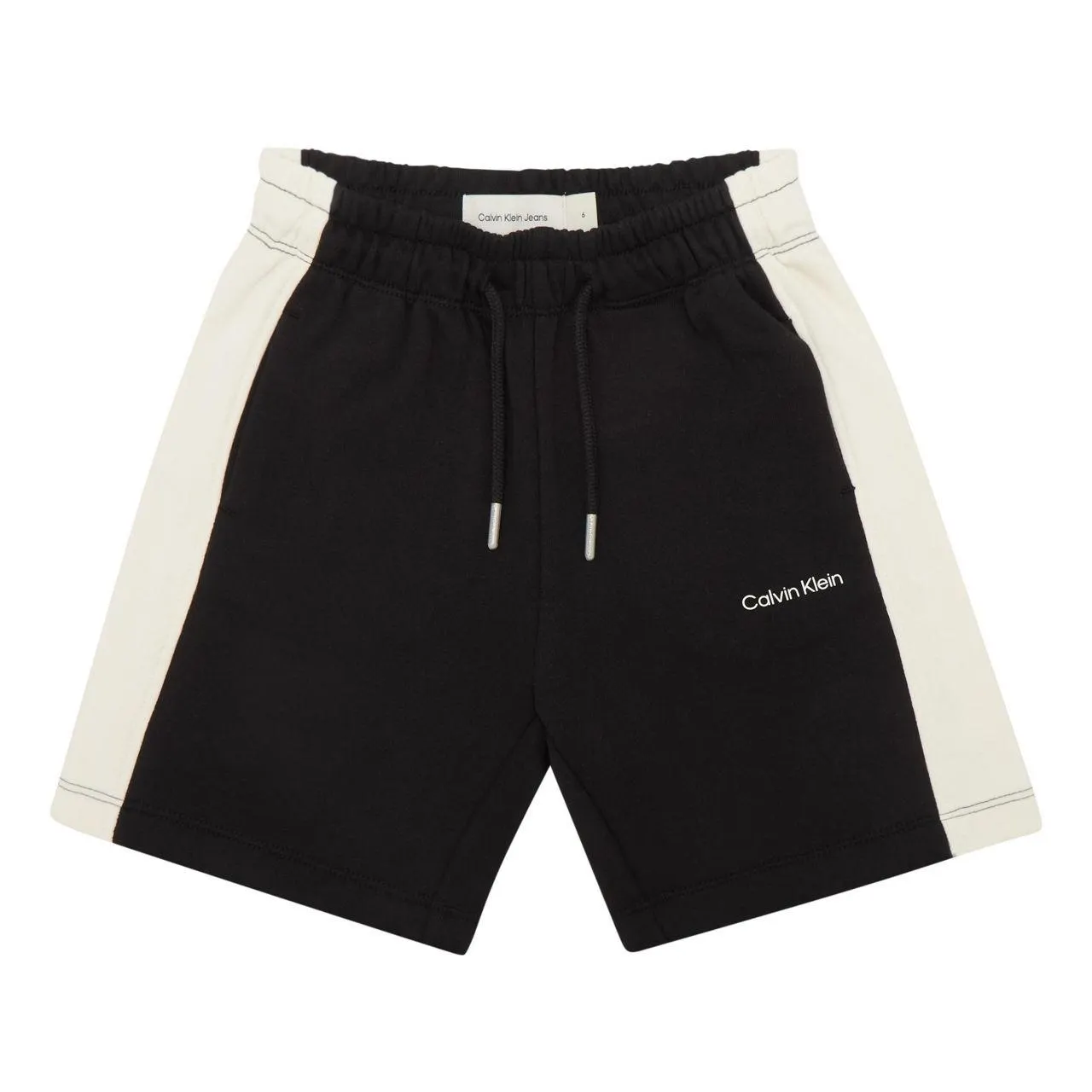 colour-block logo shorts