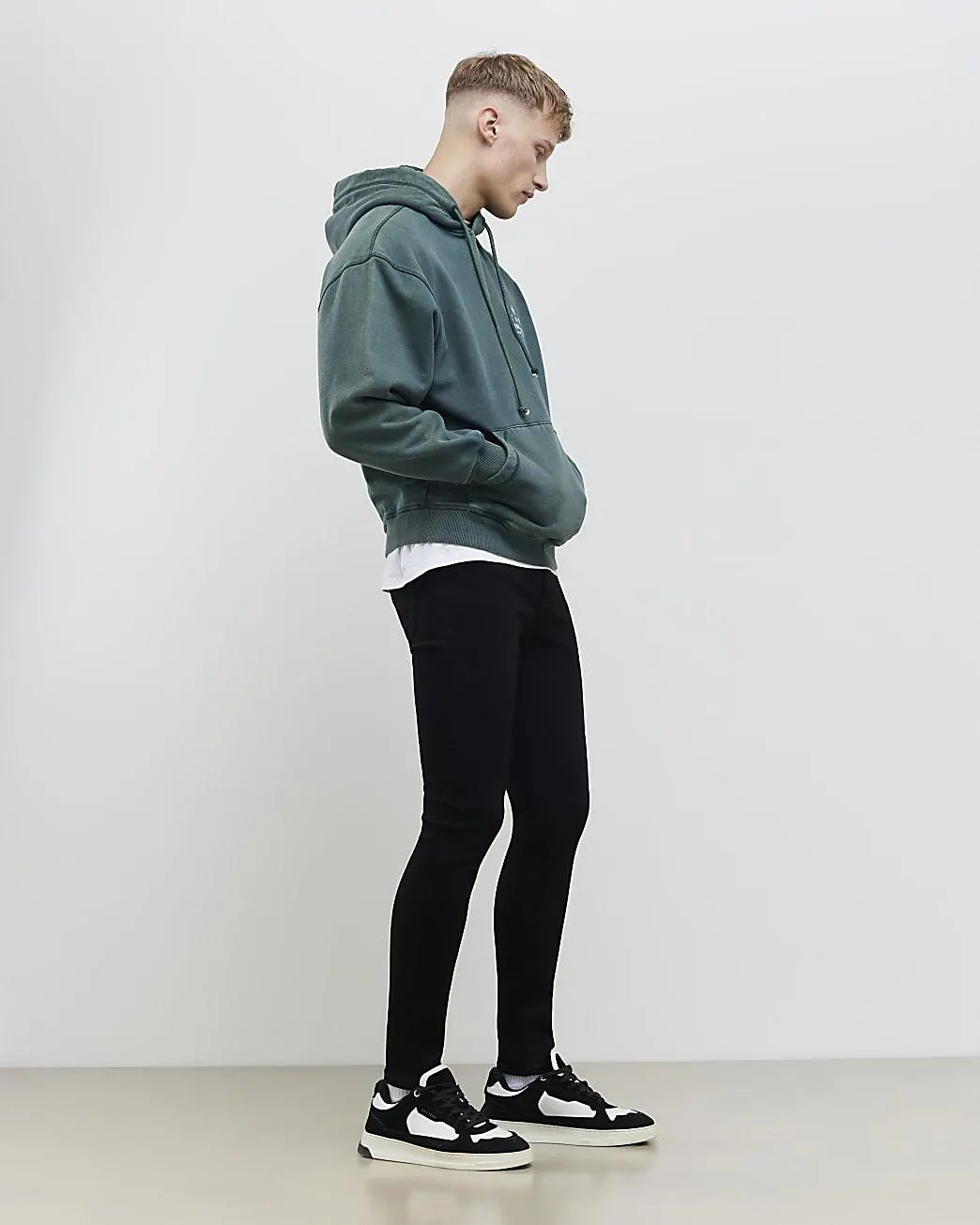 Black Spray On Trousers