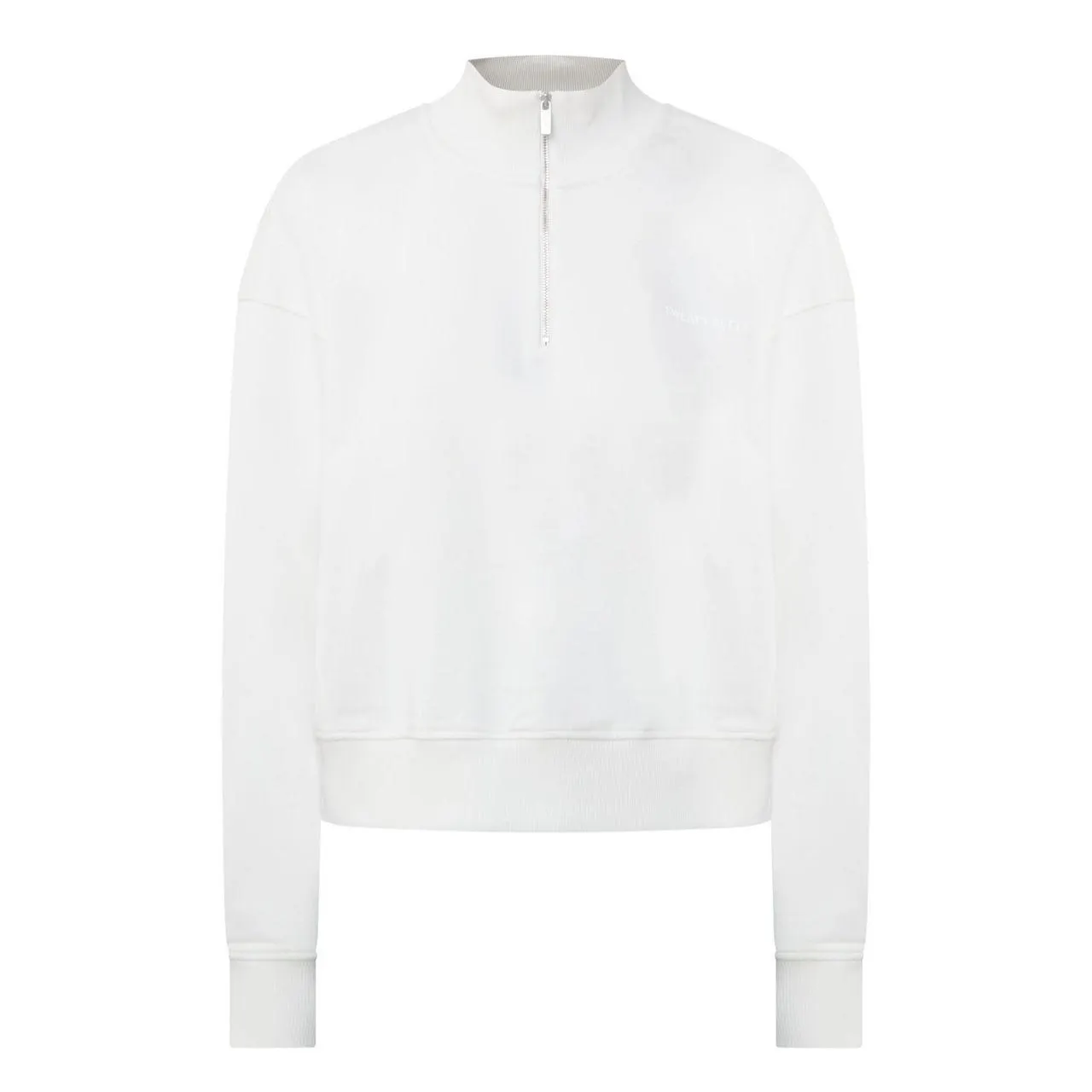 Revive Cropped Half-Zip Sweatshirt