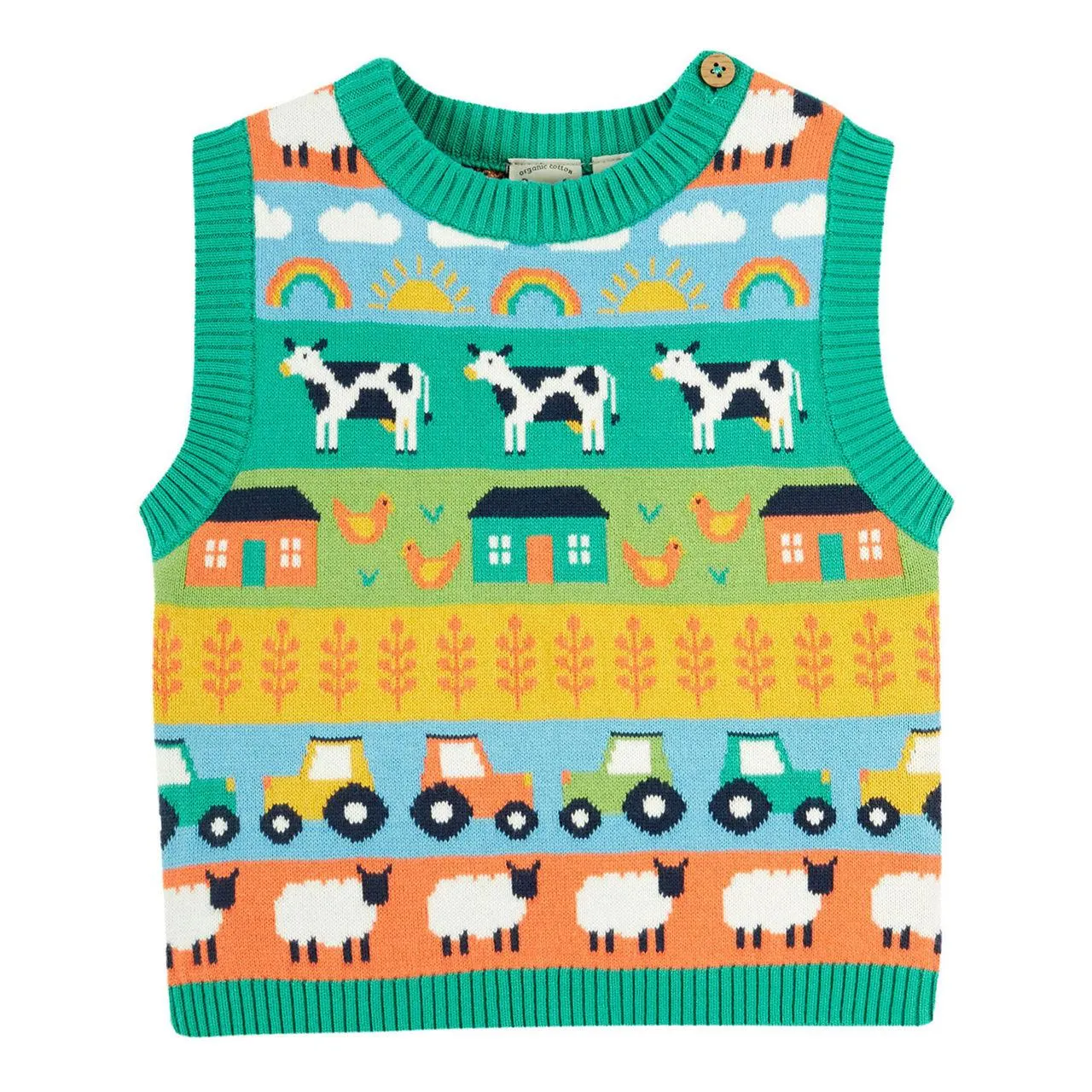 tavi striped knitted tank top