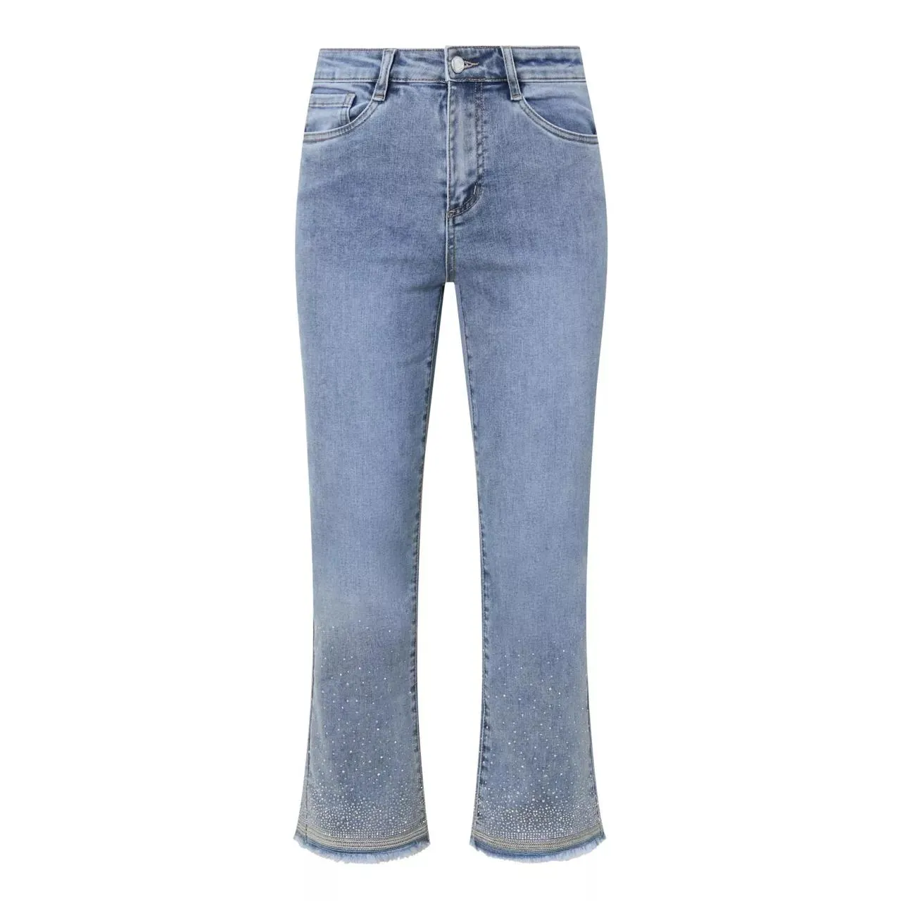 New in JOSEPH RIBKOFF Embellished Cropped Jeans €199.00