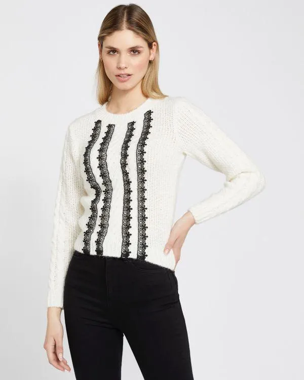 Savida Lace Front Jumper