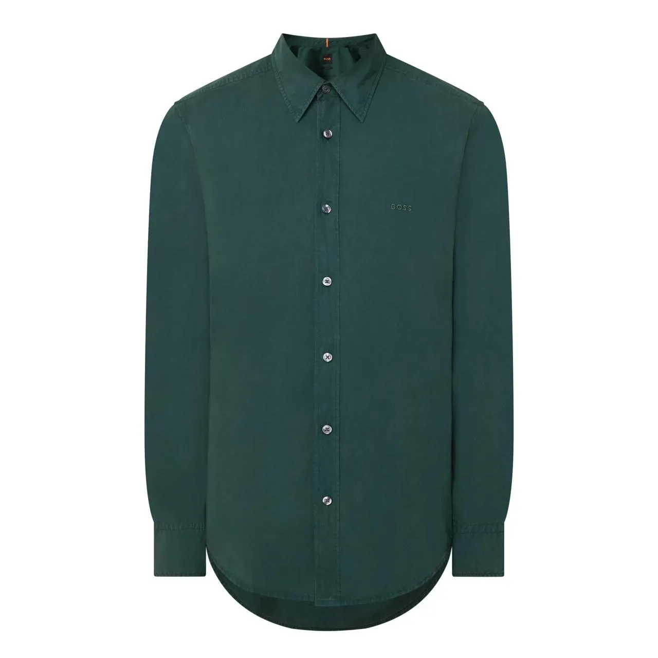 New in BOSS Relegant Logo Single-Cuff Casual Shirt €85.00