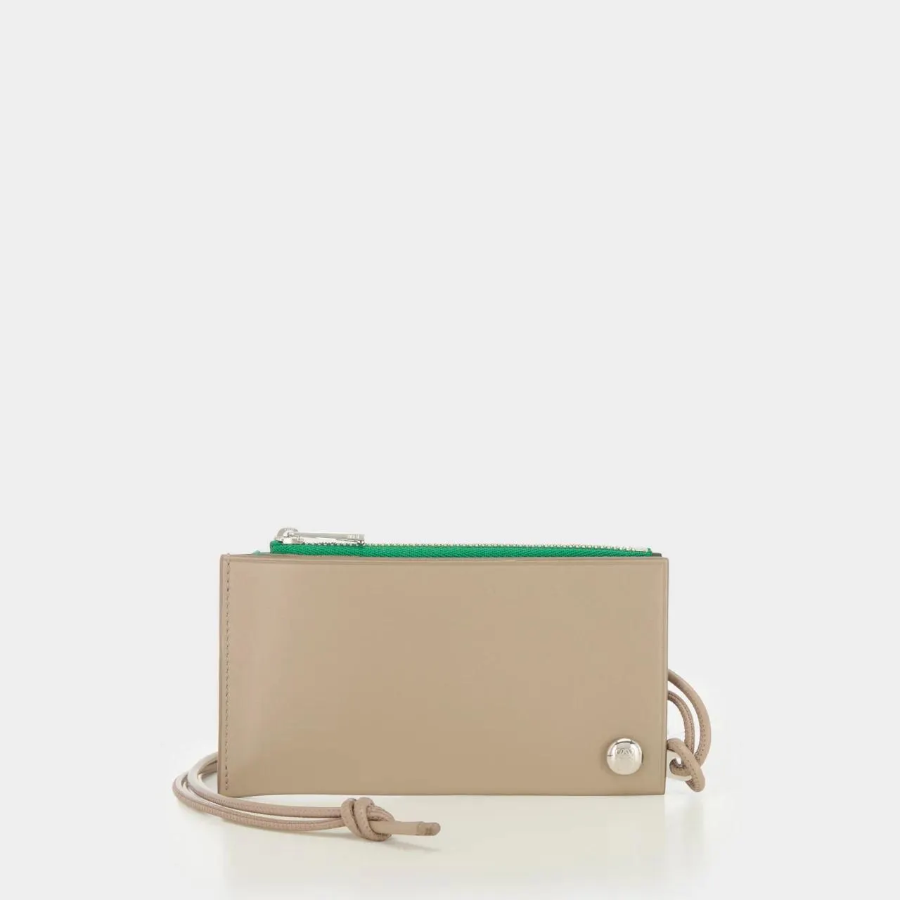LOEWE Pebble Slider Leather Coin Cardholder