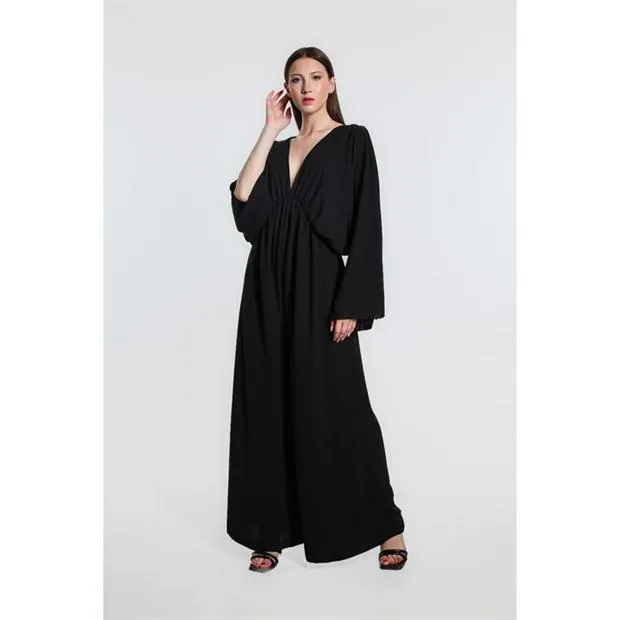 V-Neck Jumpsuit