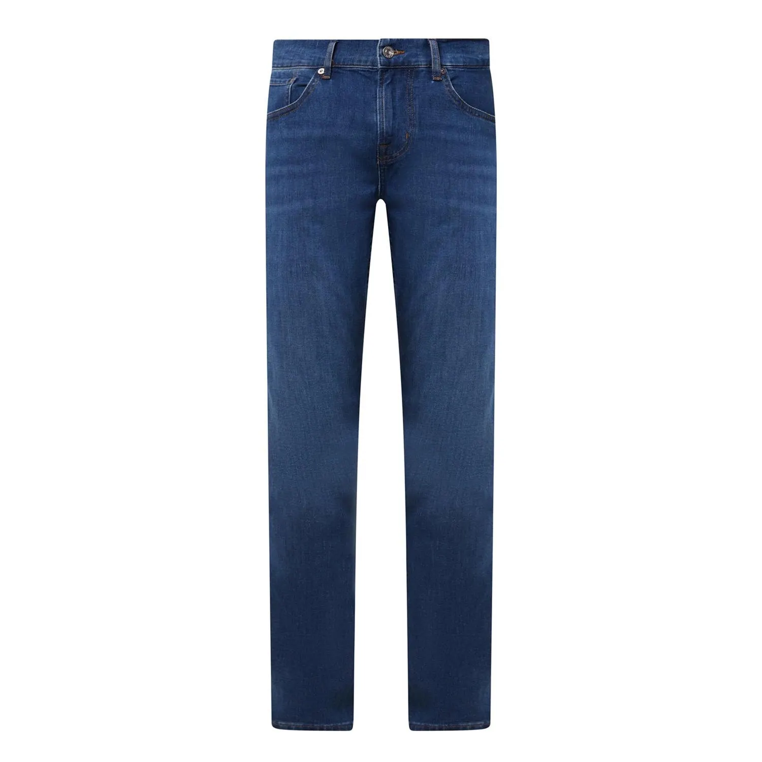Slimmy Mid-Rise Tapered Jeans
