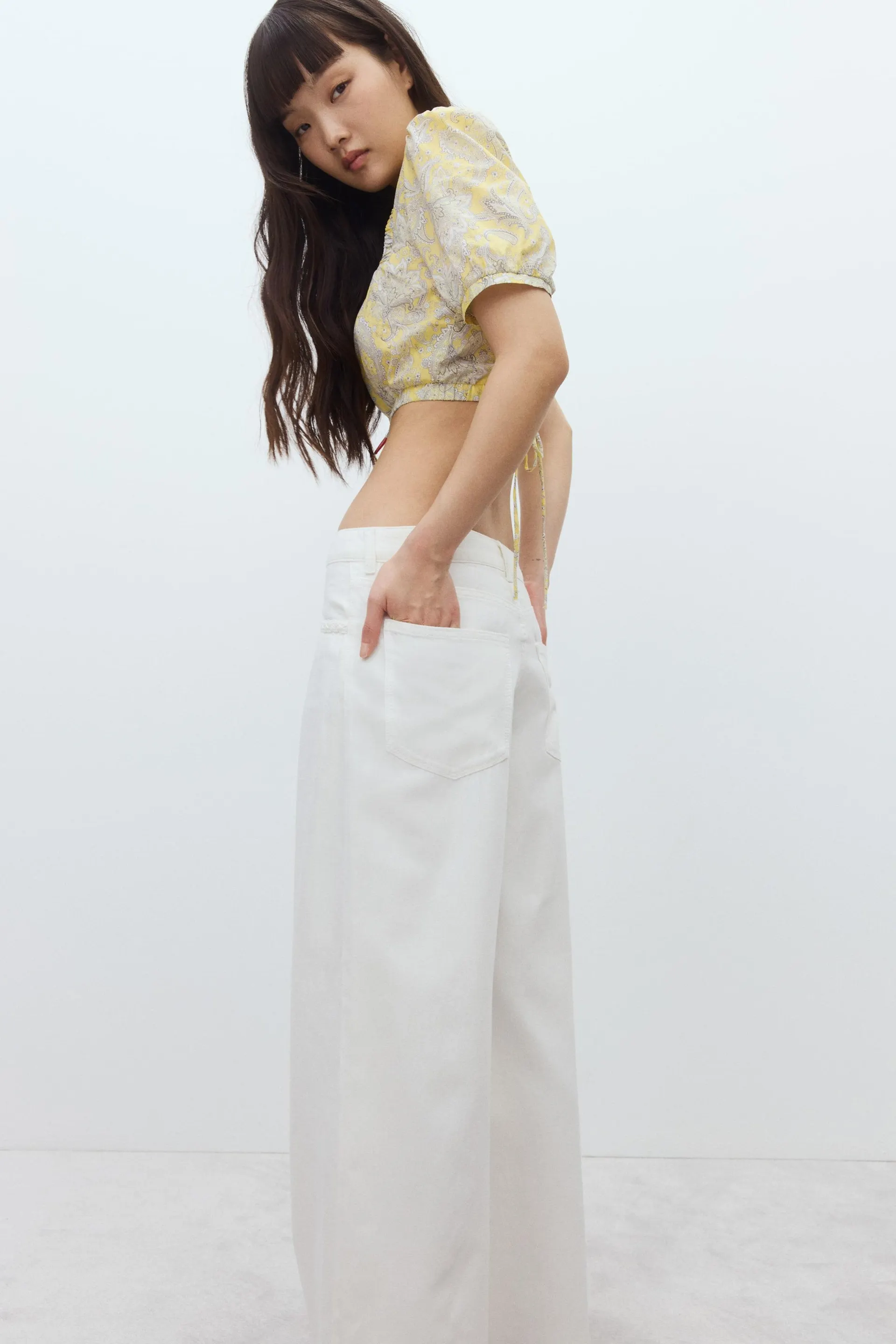 Baggy Wide Low Jeans