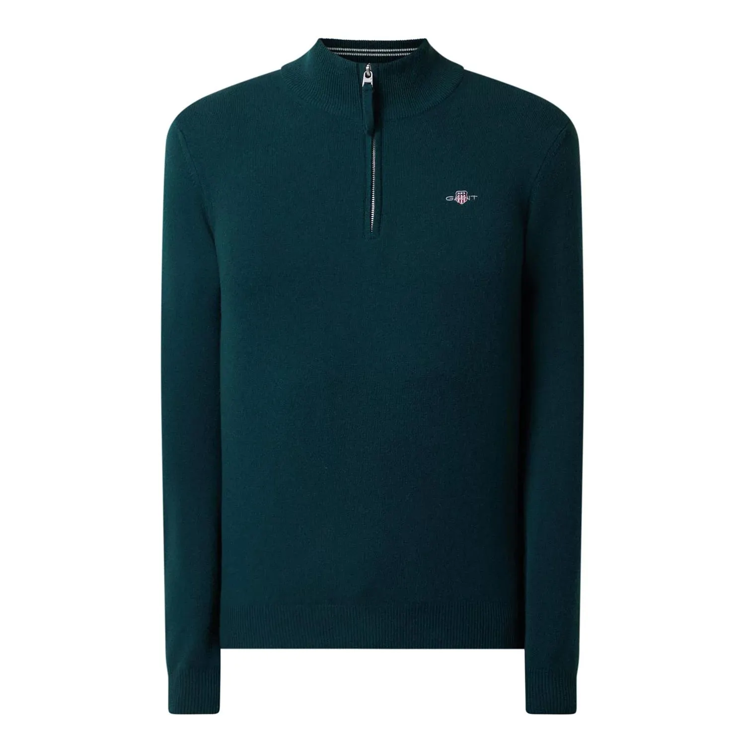 Shield Logo Half-Zip Sweater