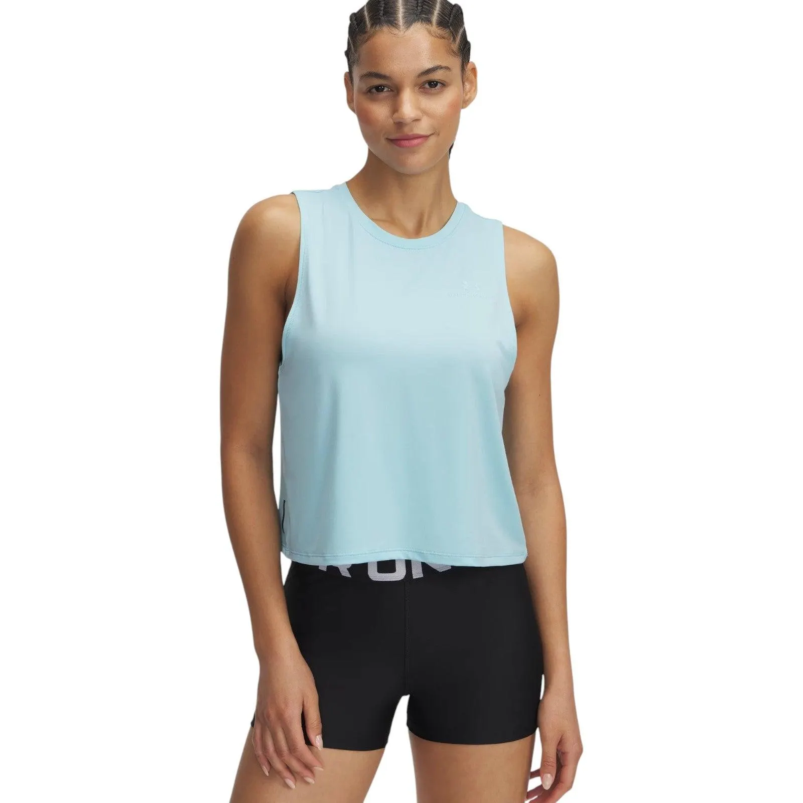 Under Armour Vanish Energy Womens Sleeveless Crop Tank Top