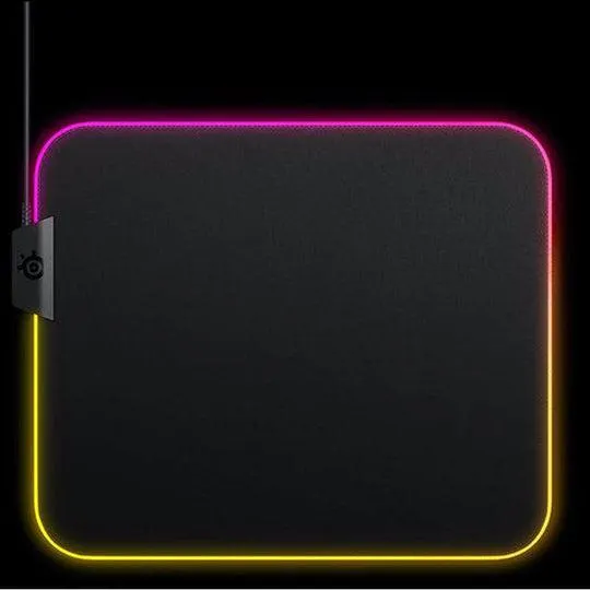 SteelSeries QCK Prism Cloth Medium Gaming Mouse Pad - Black | 34-63825