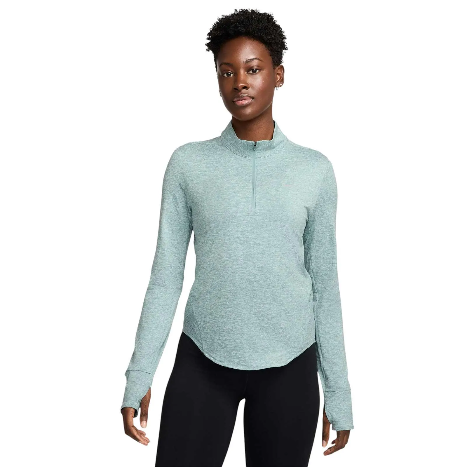 Nike Swift Womens Dri-FIT UV Half Zip Running Top