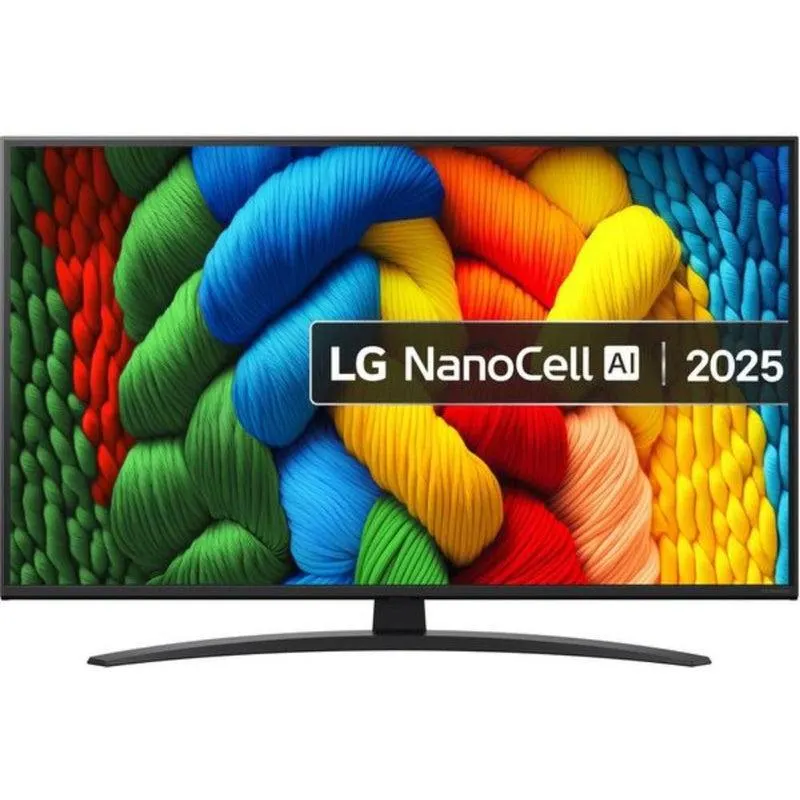LG NanoCell AI NANO81 65" 4K Smart TV - Black | 65NANO81A6A.AEK
