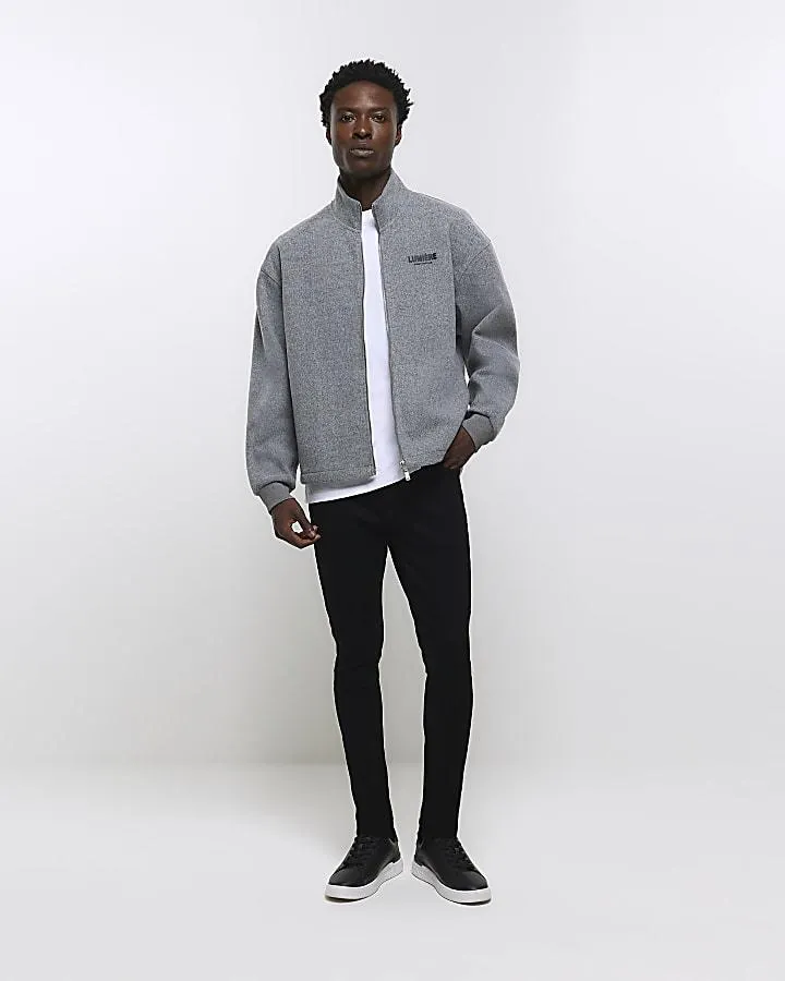 Black Spray On Skinny Jeans