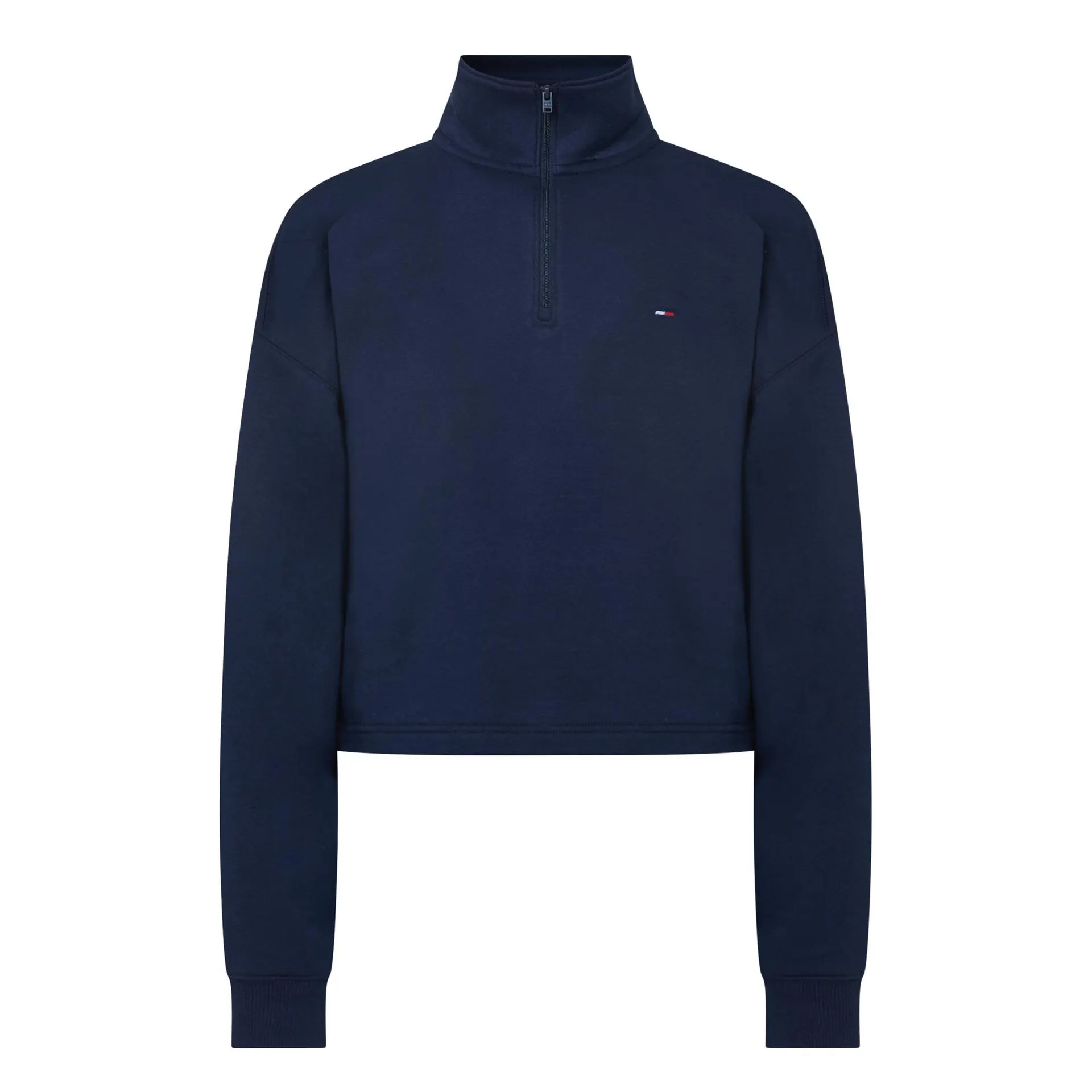 Flag Logo Half-Zip Sweatshirt