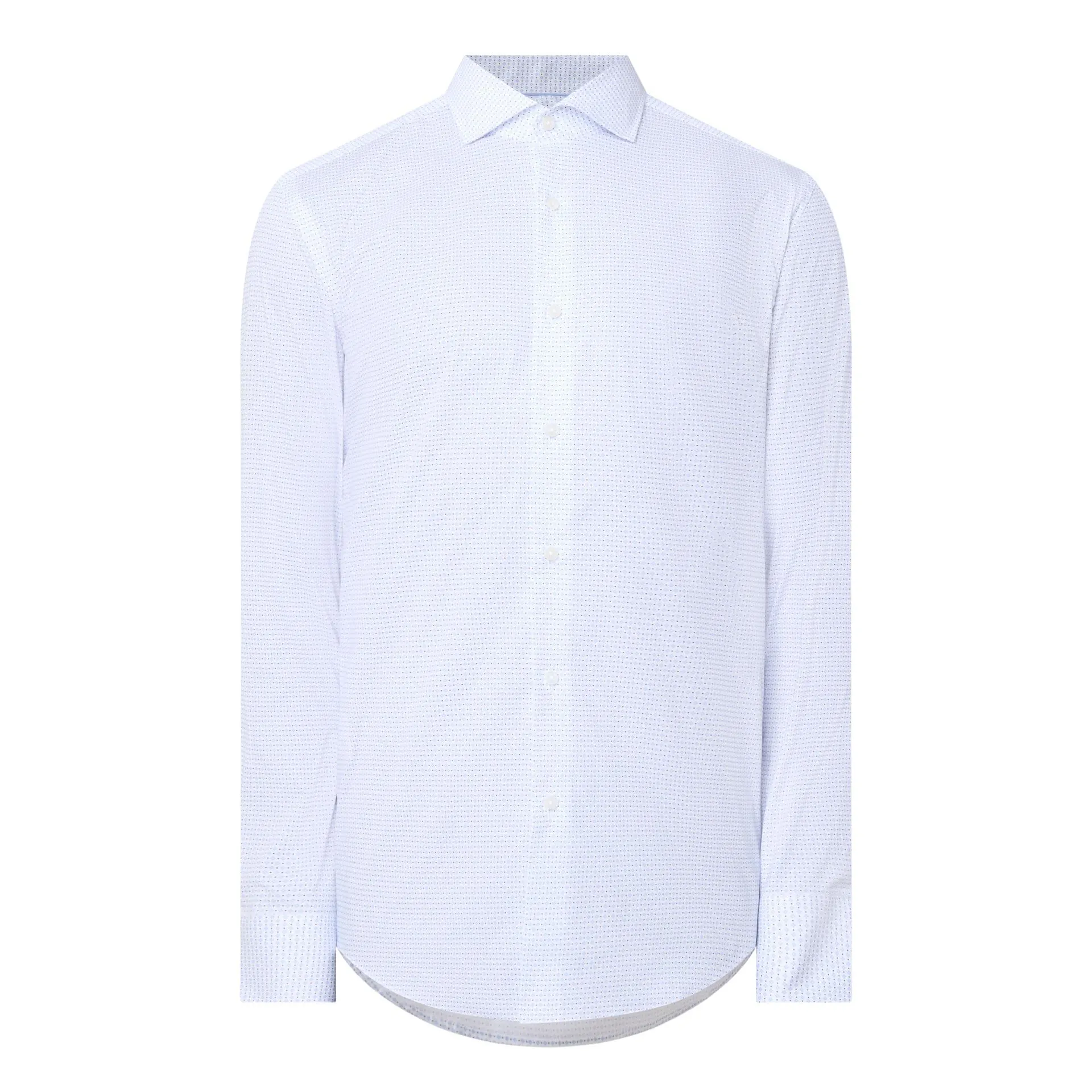 Hank Geometric Single Cuff Formal Shirt