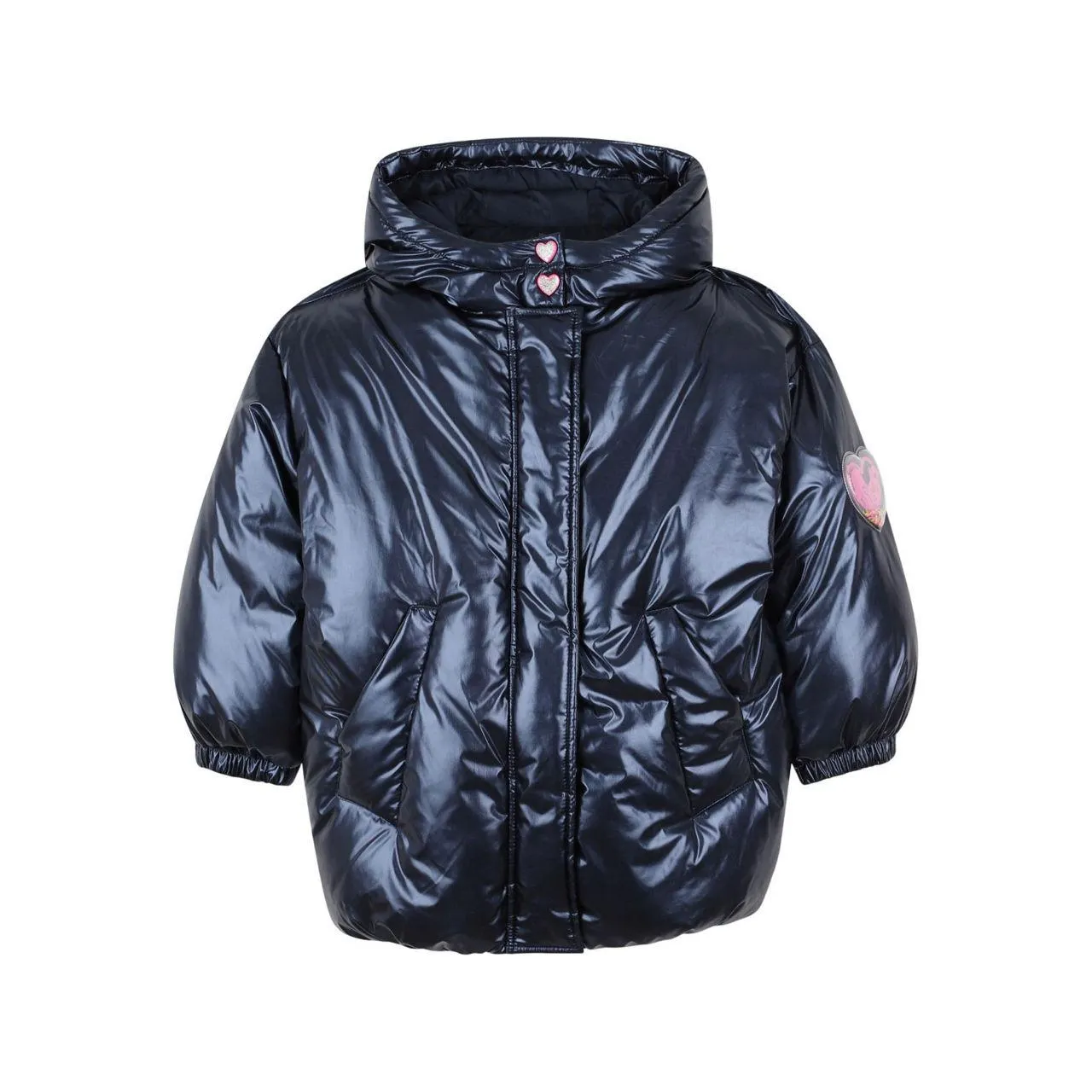 Heart Badge Puffer Jacket