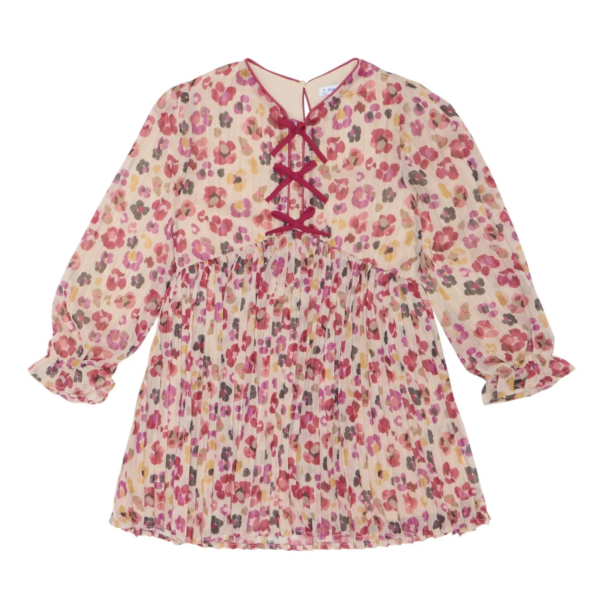 Floral Pleated Dress