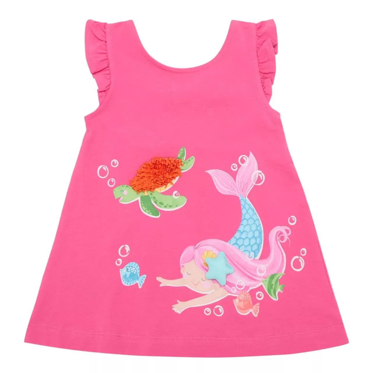 MAYORAL Mermaid Printed Flared Dress