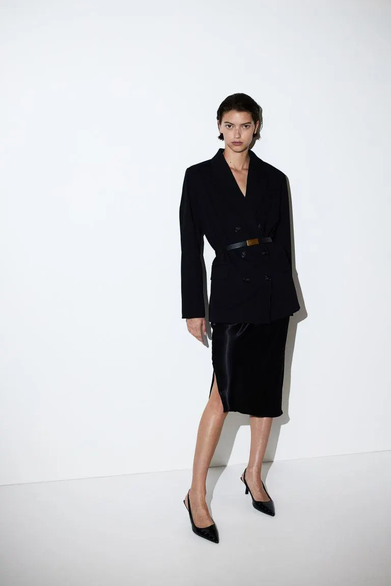 Double-breasted blazer