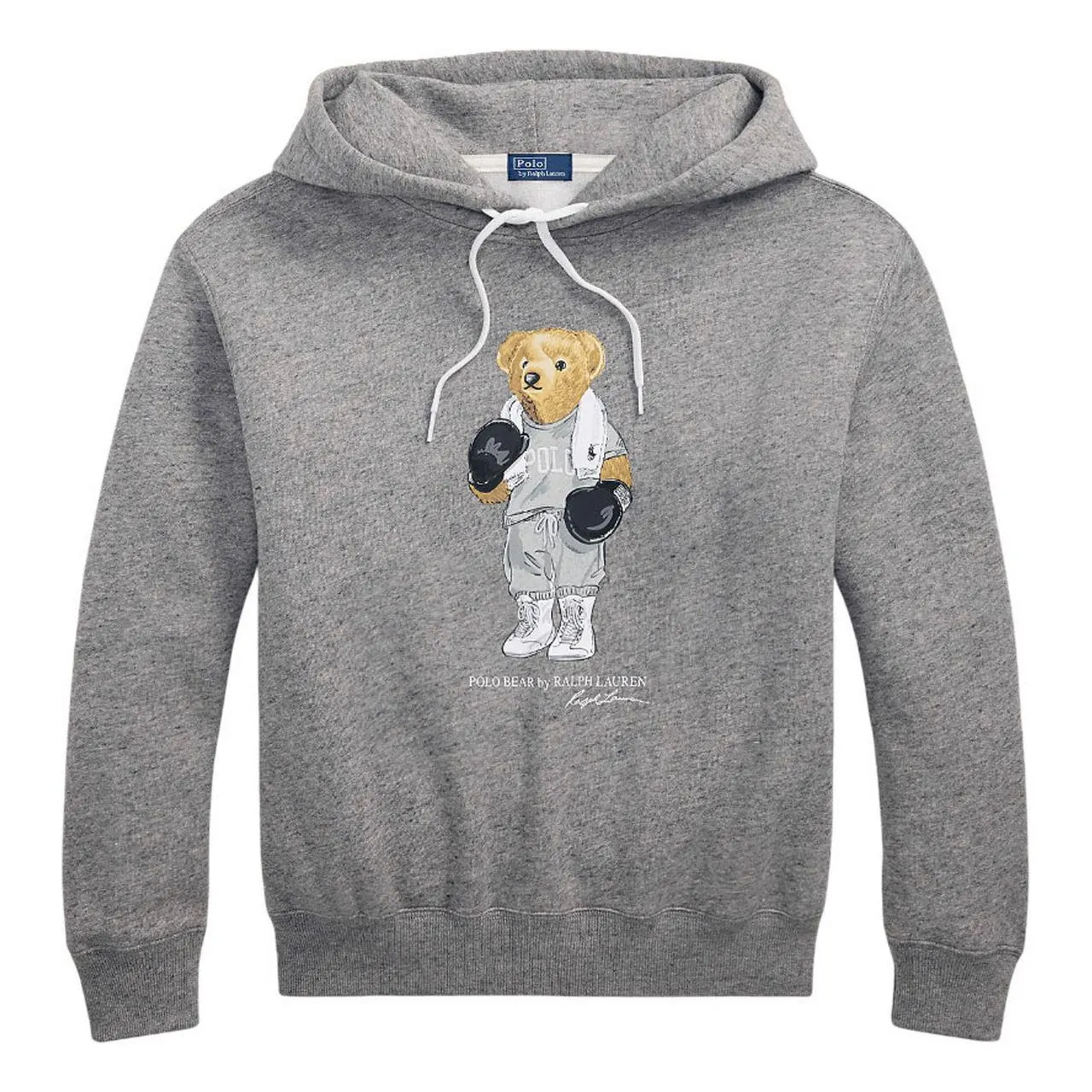 Bear Boxing Gloves Drawstring Hoodie