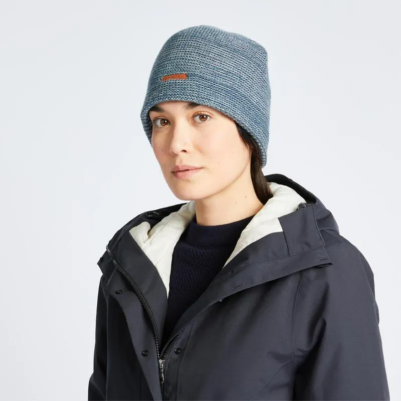 Adult's sailing warm and windproof beanie SAILING 100 - Mottled Grey