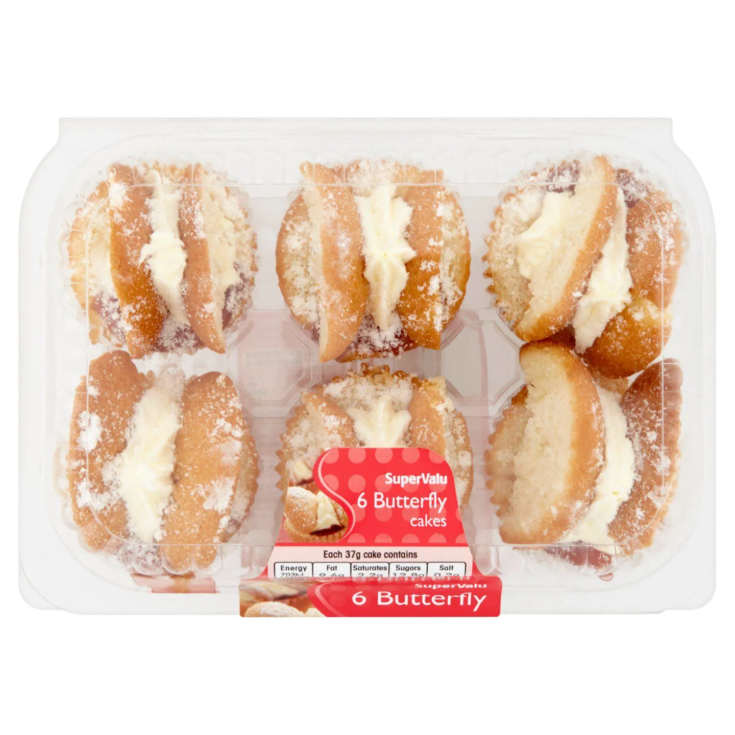 SuperValu Butterfly Cakes 6 Pack (180 g)
