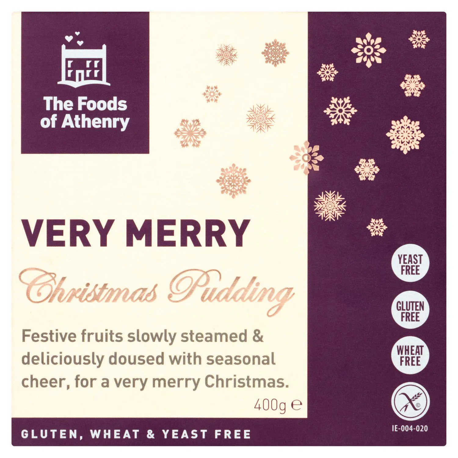 The Foods Of Athenry Christmas Pudding