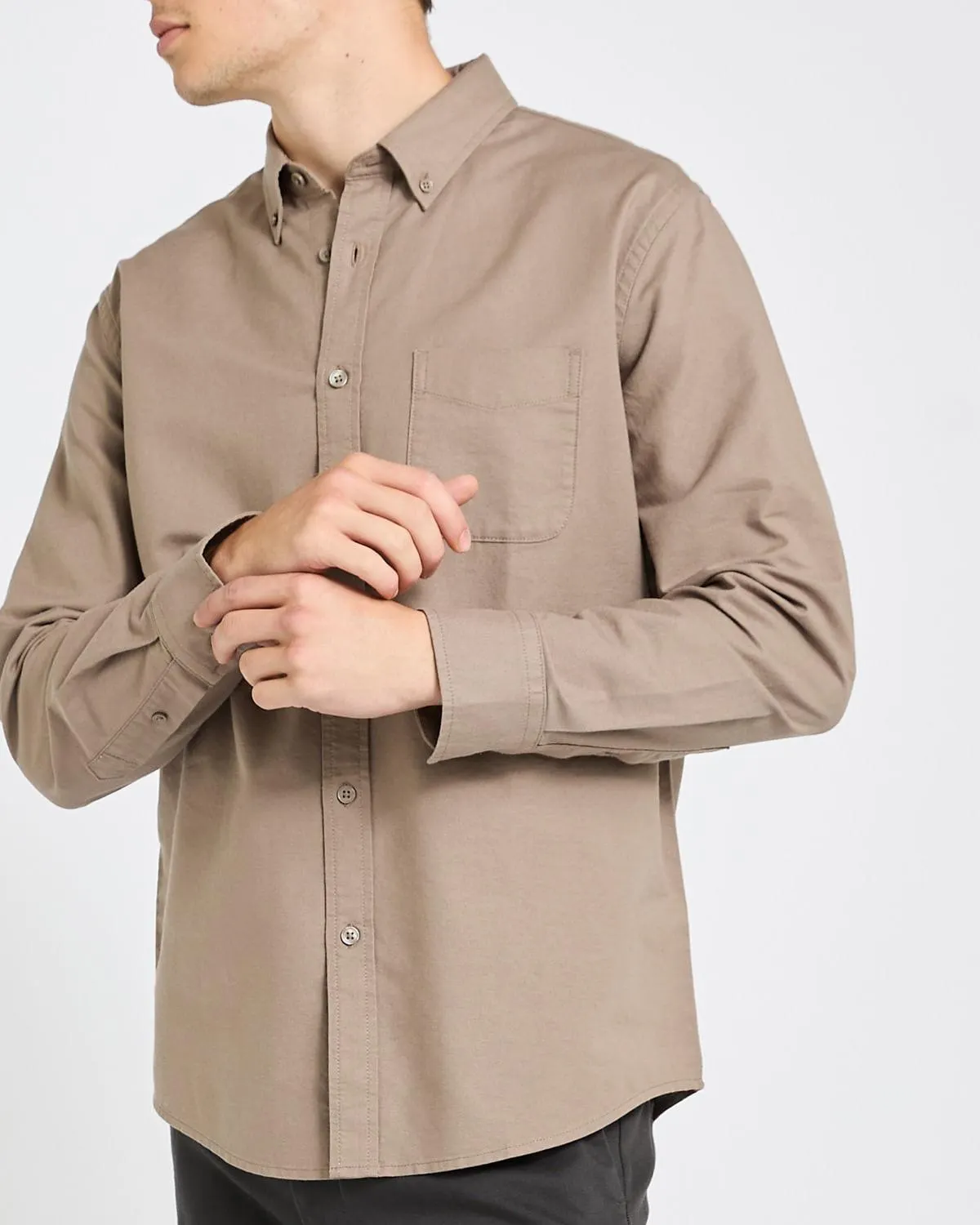 Long Sleeve Oxford Shirt