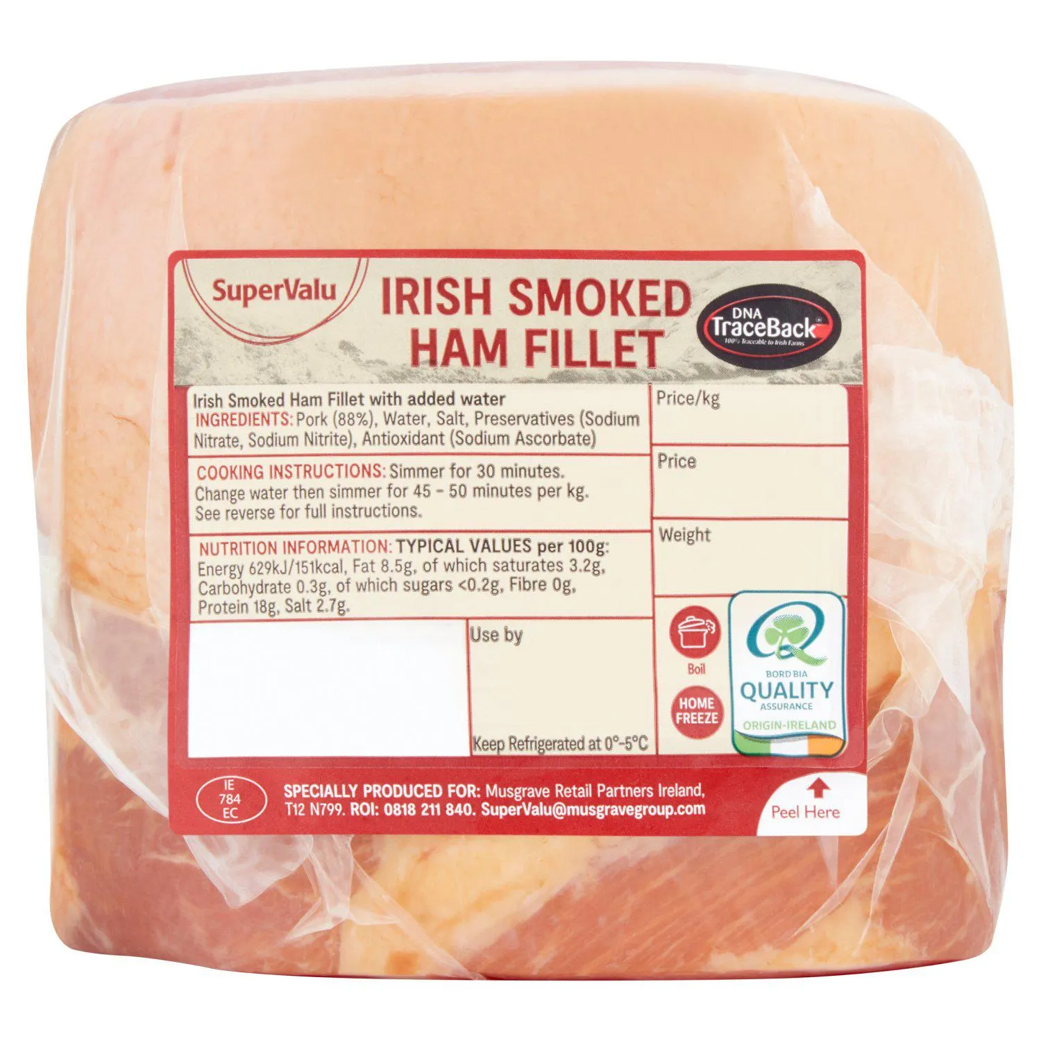 SuperValu Smoked Ham Fillet (1.2 kg)