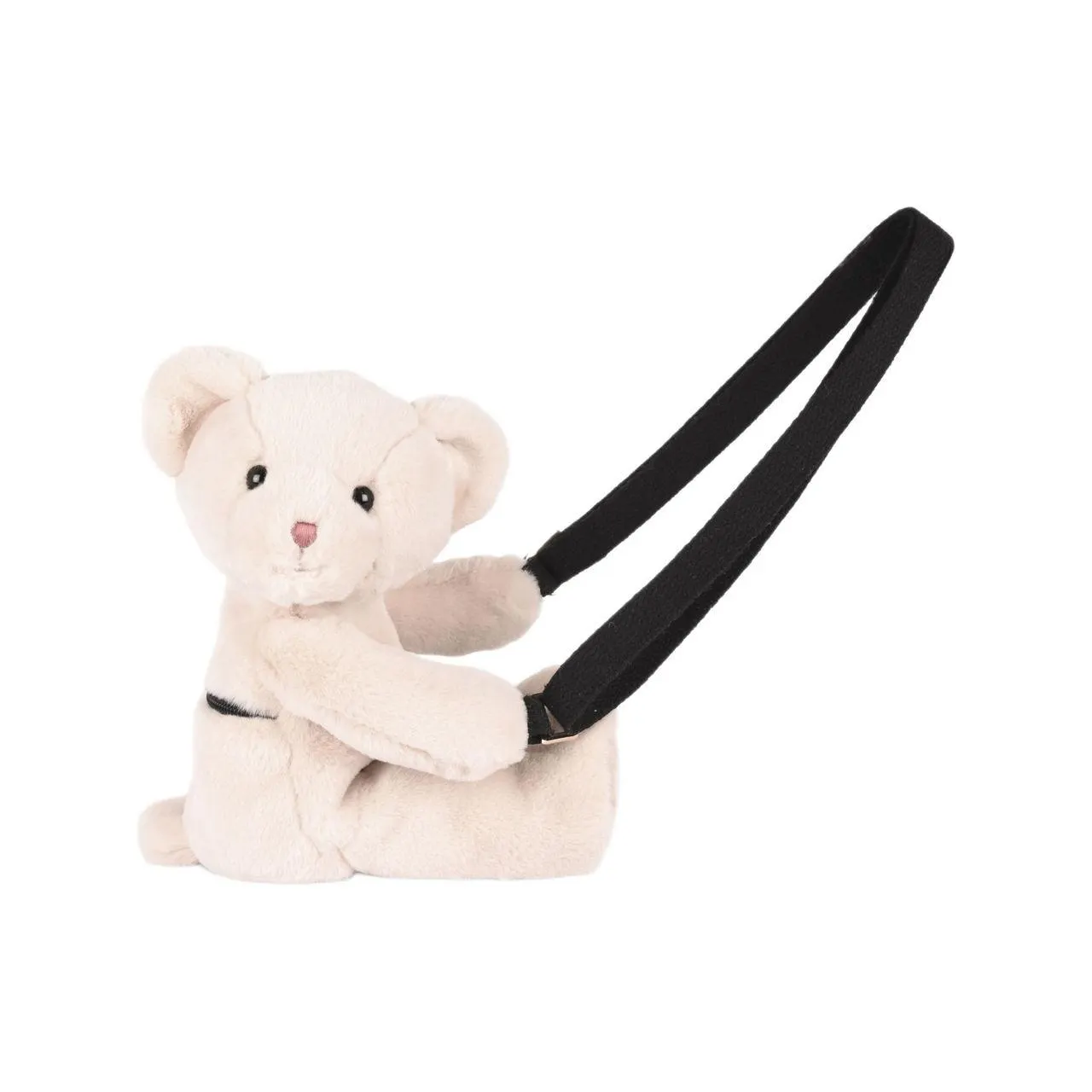 Doudou Plush Bear Bag White
