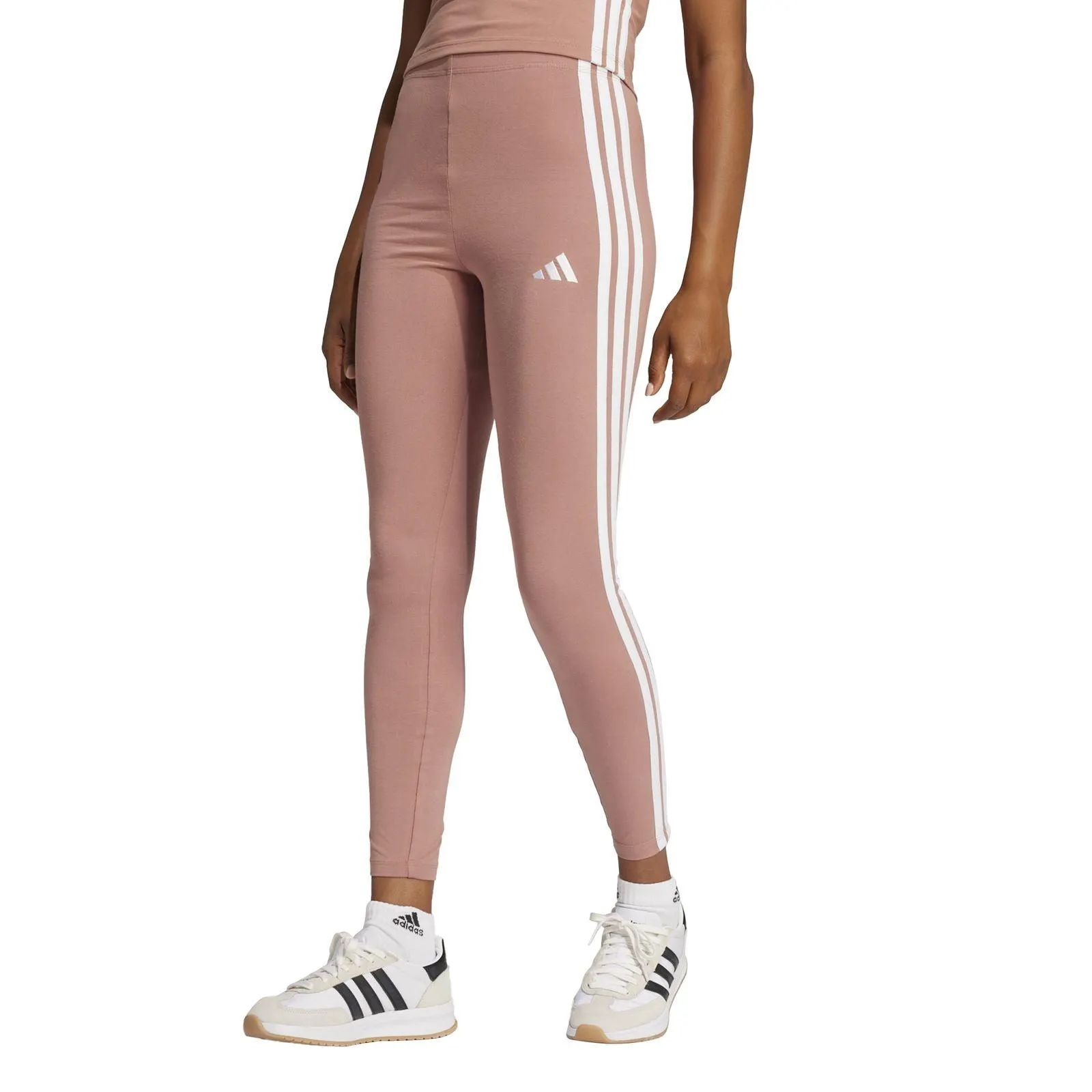 adidas Essentials 3-Stripes Cotton Leggings